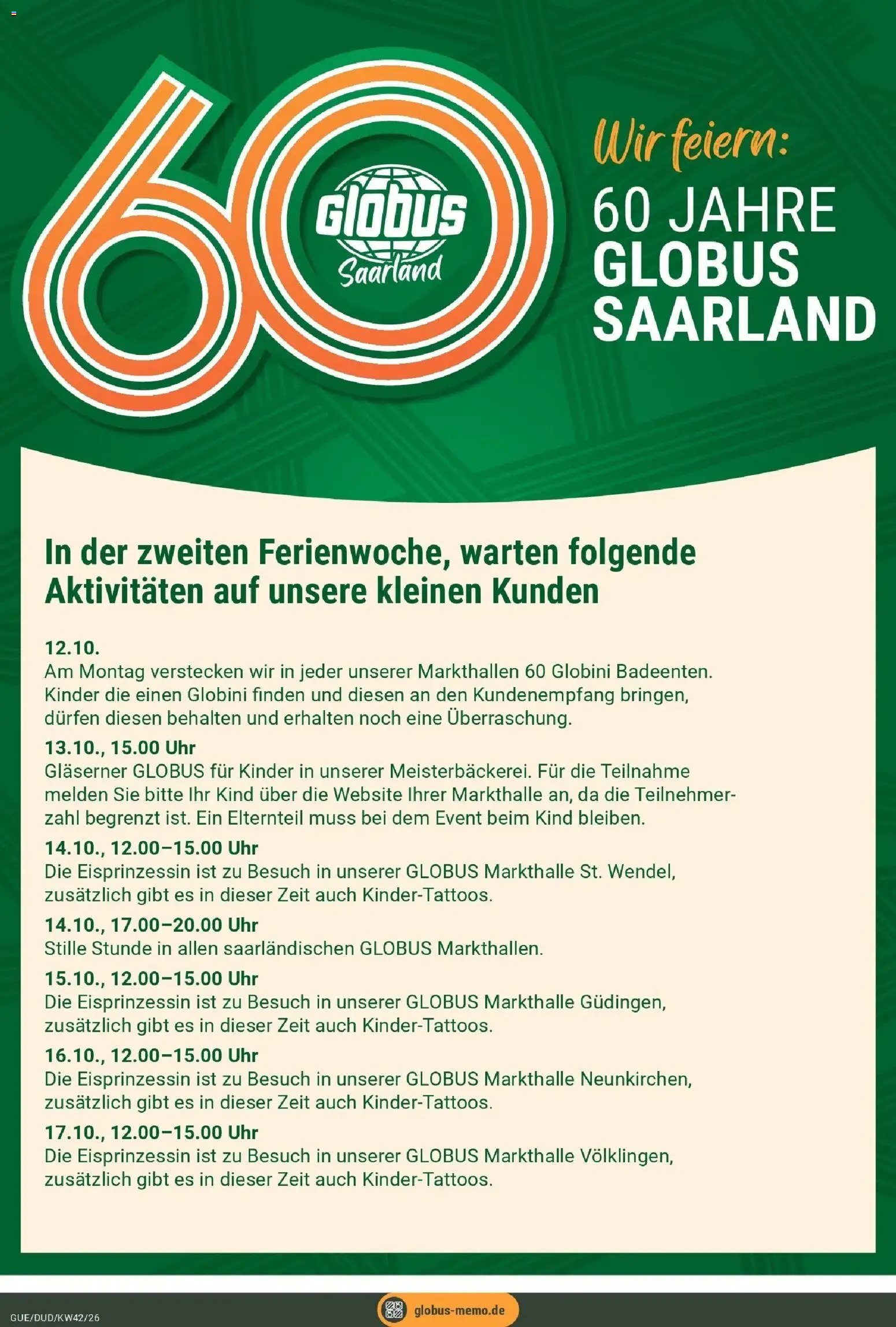 Globus Prospekt Saarbrücken-Dudweiler (ab 12.10.2026) » Angebote online | Seite: 28 | Produkte: Uhr