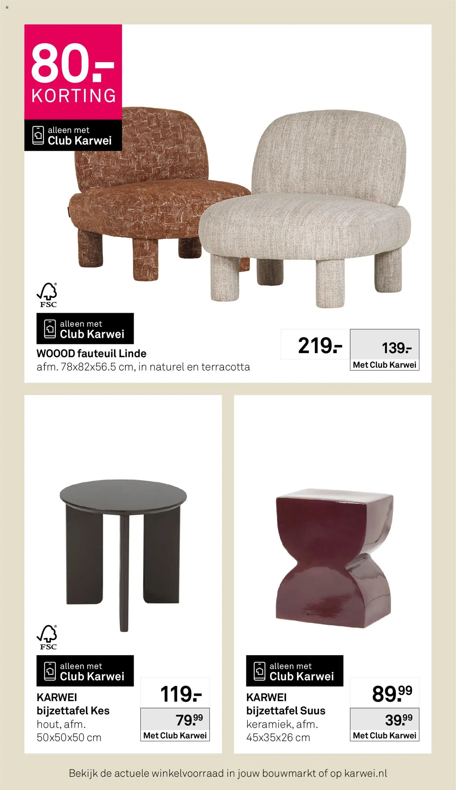 {H1} | Pagina: 26 | Producten: Fauteuil