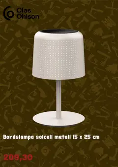 Clas Ohlson erbjudanden - Förhandsvisning av reklamblad från butik Clas Ohlson aktuell från 19.05.2026 | Sida: 4 | Produkter: Bordslampa