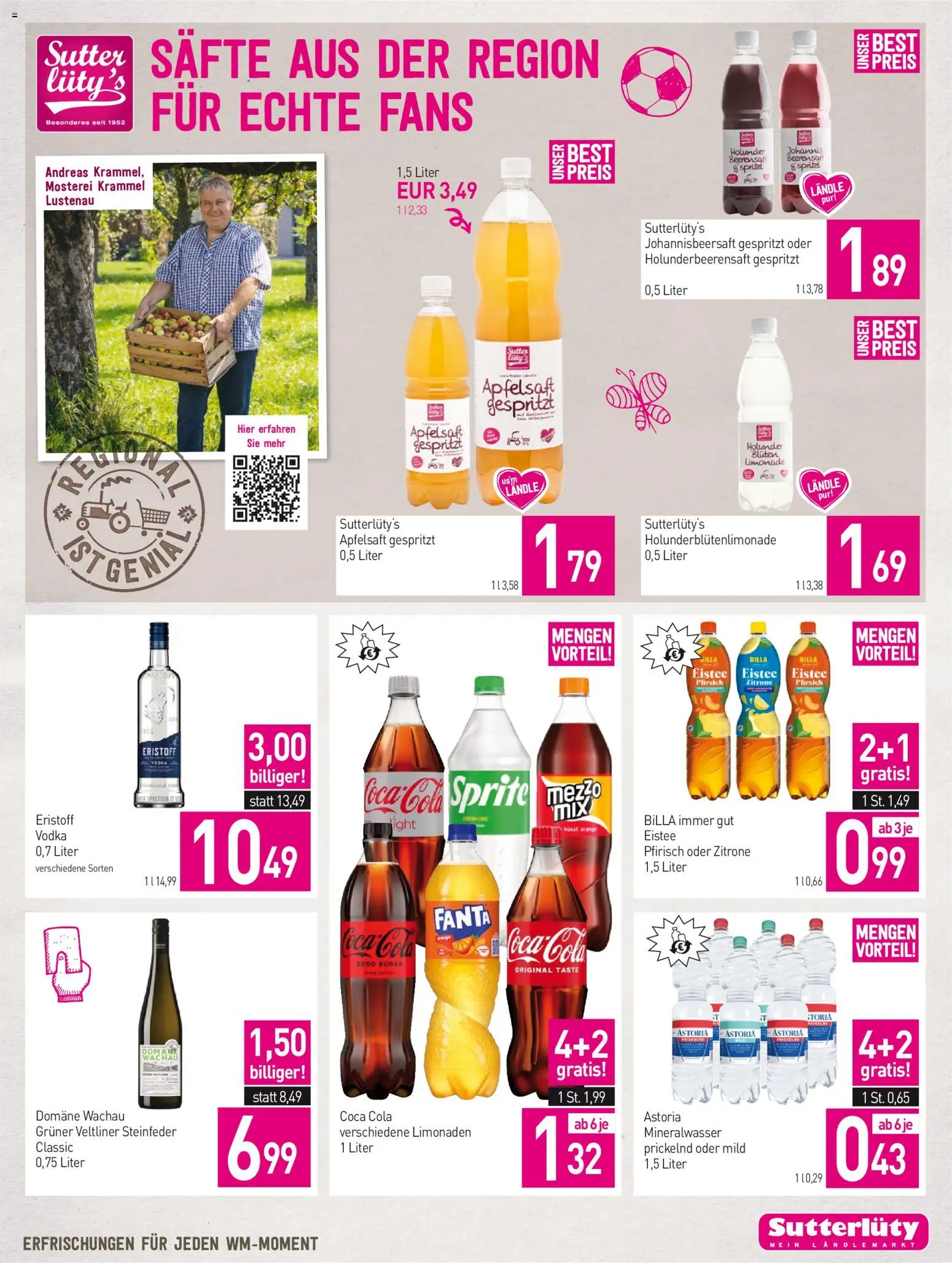 Sutterlüty Flugblatt gültig ab 11.06.2026 | Seite: 17 | Produkte: Zitrone, Pfirsich, Planche de surf