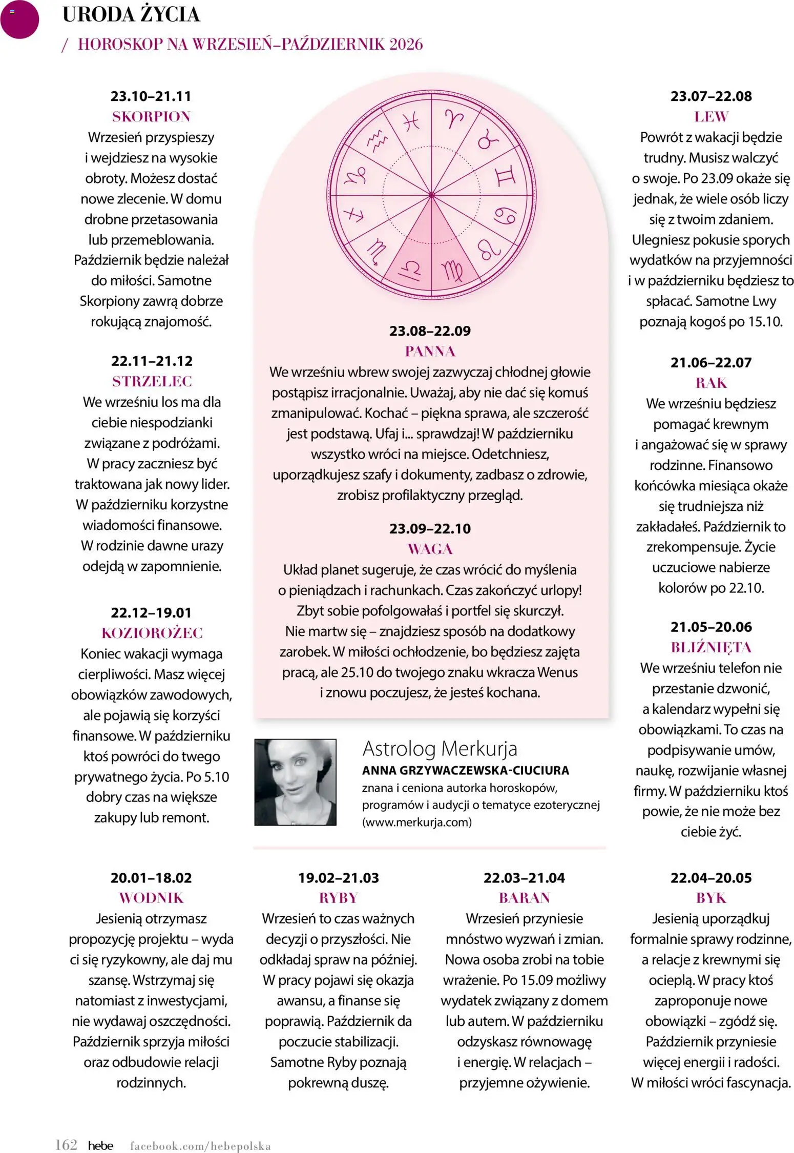 Hebe gazetka - Magazyn od 01.09.2026 | Strona: 162 | Produkty: Telefon, Kalendarz, Waga, Ryby
