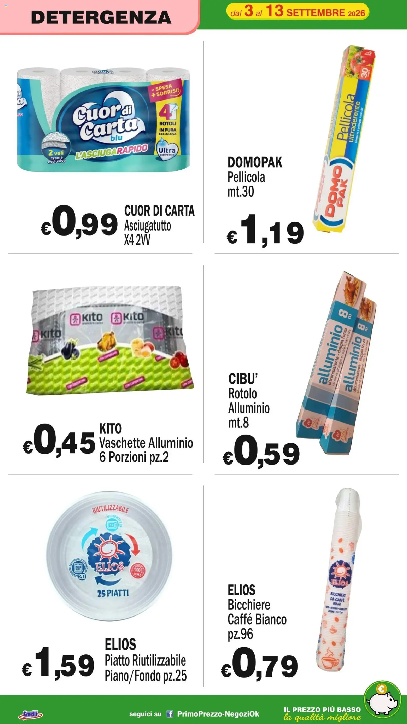 Volantino Primo Prezzo del 03/09/2026 | Pagina: 23