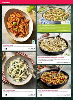 bofrost folder - Voorbeeld van een folder van bofrost, geldig van 01.03.2026 | Pagina: 104 | Producten: Pasta, Mozzarella, Rundvlees, Kip