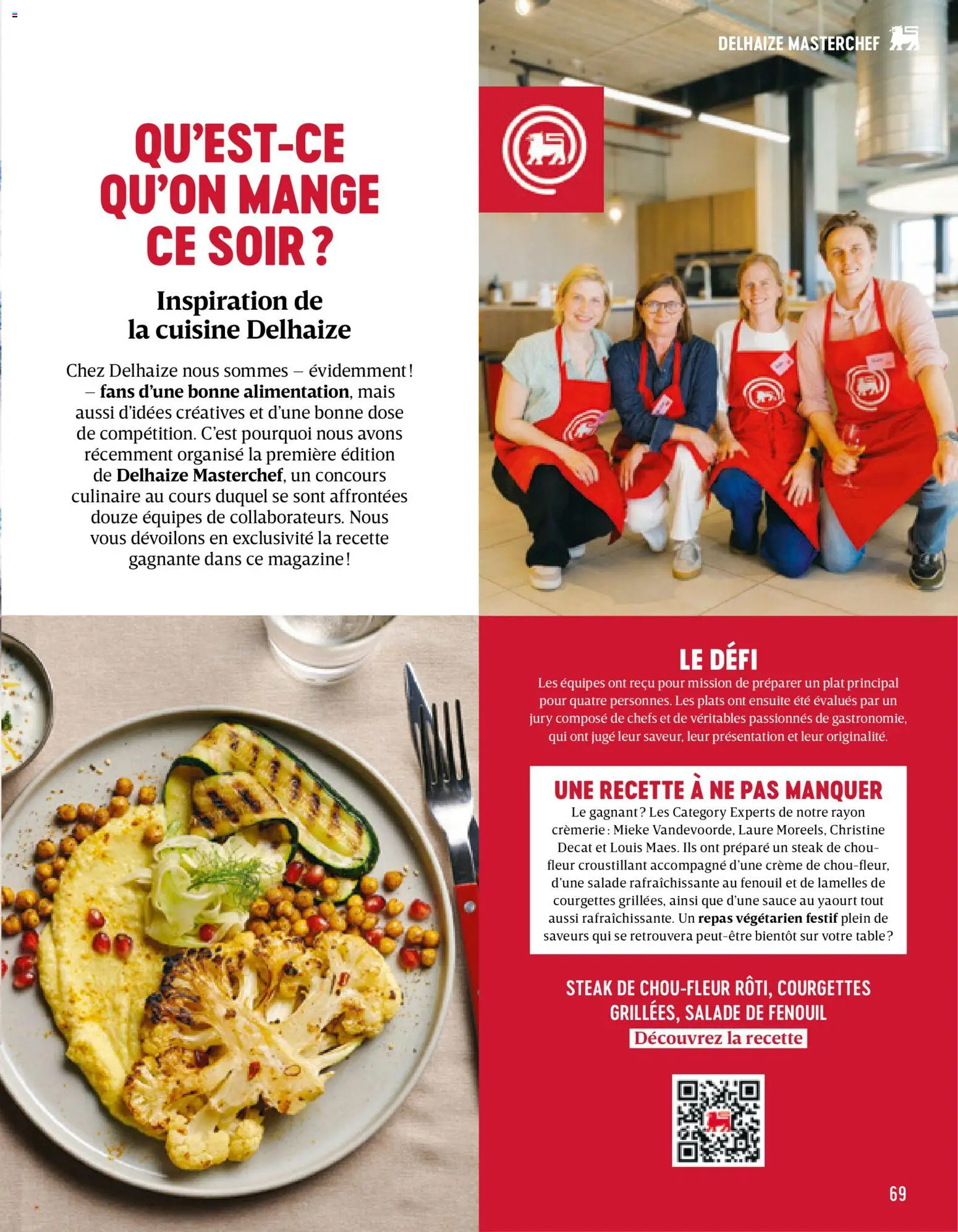 {H1} | Pagina: 69 | Producten: Salade, Maïs, La, Crème