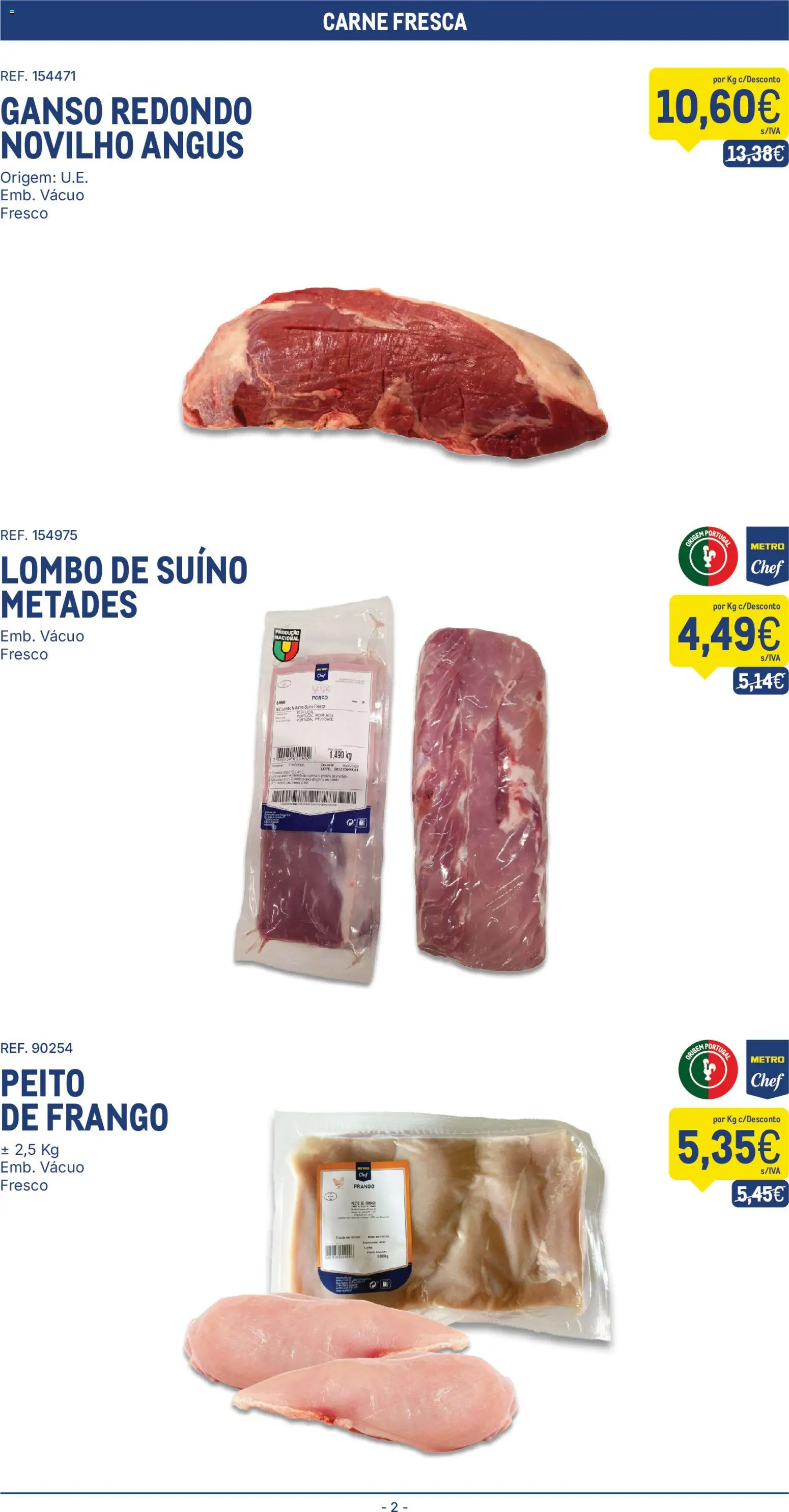 Makro Folheto Delivery │ válido de 05/10/2026 | Página: 2 | Produtos: Frango, Lombo, Carne, Ganso