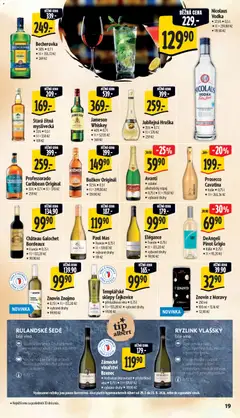 Náhled letáku Prosecco Cavatina, • Itálie • 0,75 l, • 1l = 265,34 Kč od 29.07.2026 | Strana: 27