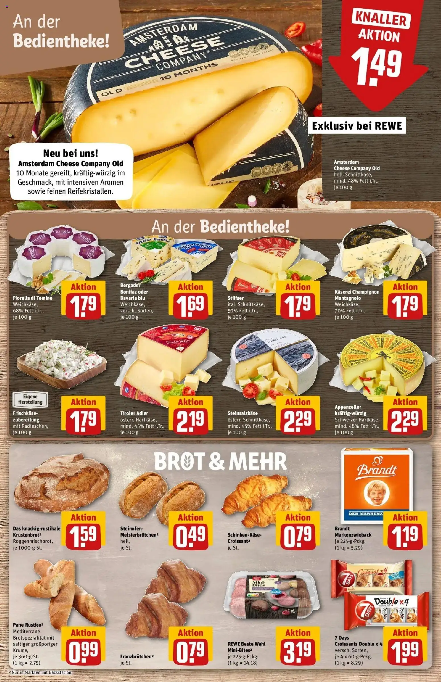 Rewe Prospekt Diez – gültig ab 27.07.2026 | Seite: 11 | Produkte: Pane, Brot, Frischkase