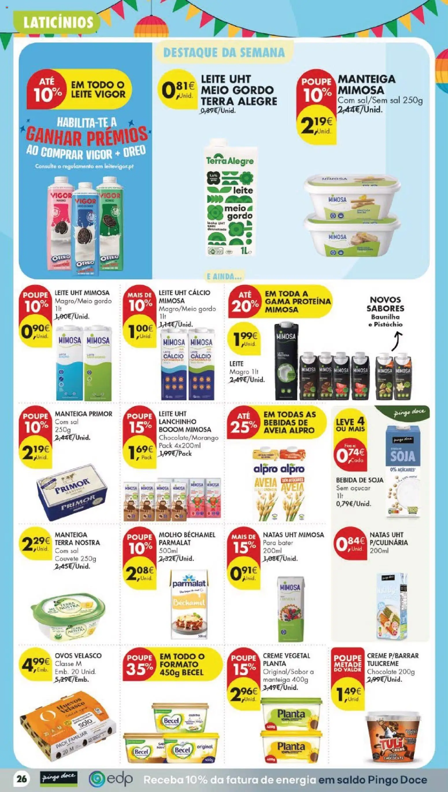 Pingo Doce folheto │ válido de 16.06.2026 | Página: 30 | Produtos: Sal, Leite, Manteiga, Chocolate