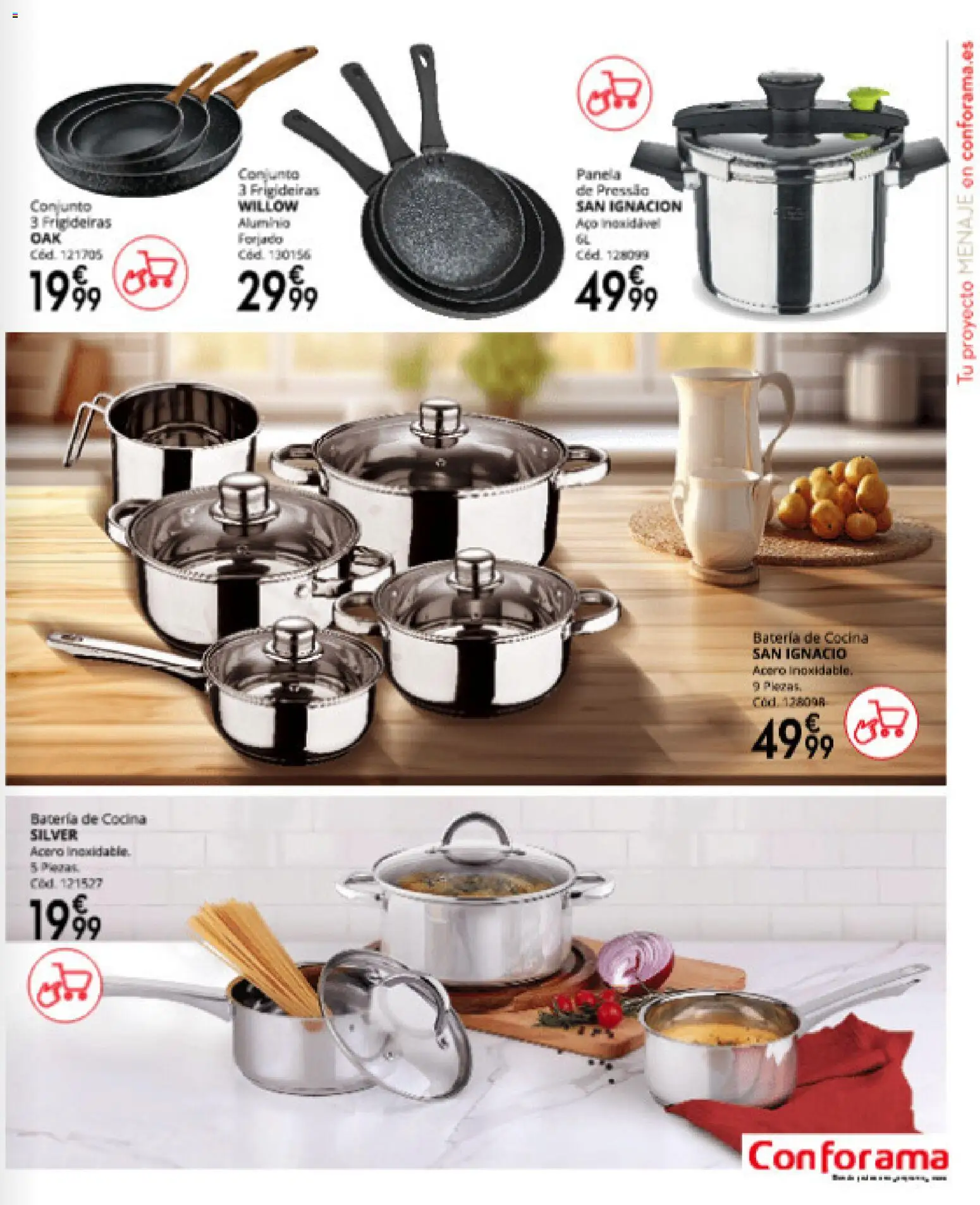 Conforama folleto │ válido desde el 16.04.2026 | Página: 117 | Productos: Cocina, Batería