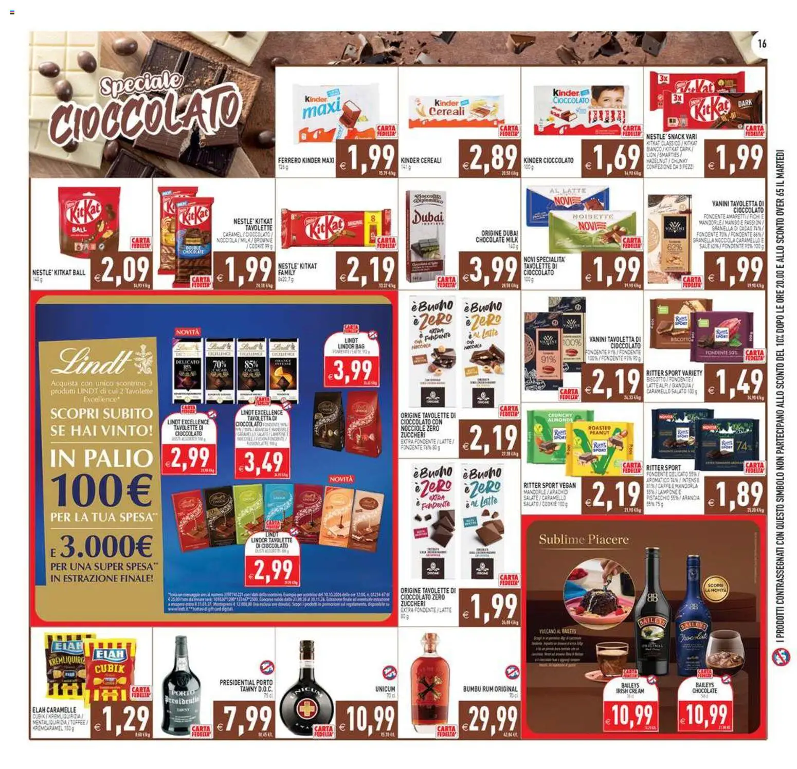 Volantino PIM Supermercati del 14/10/2026 | Pagina: 16
