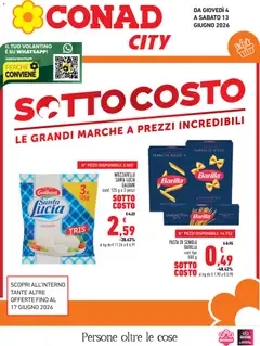 Anteprima del volantino Conad volantino City Piemonte valido a partire dal 04.06.2026
