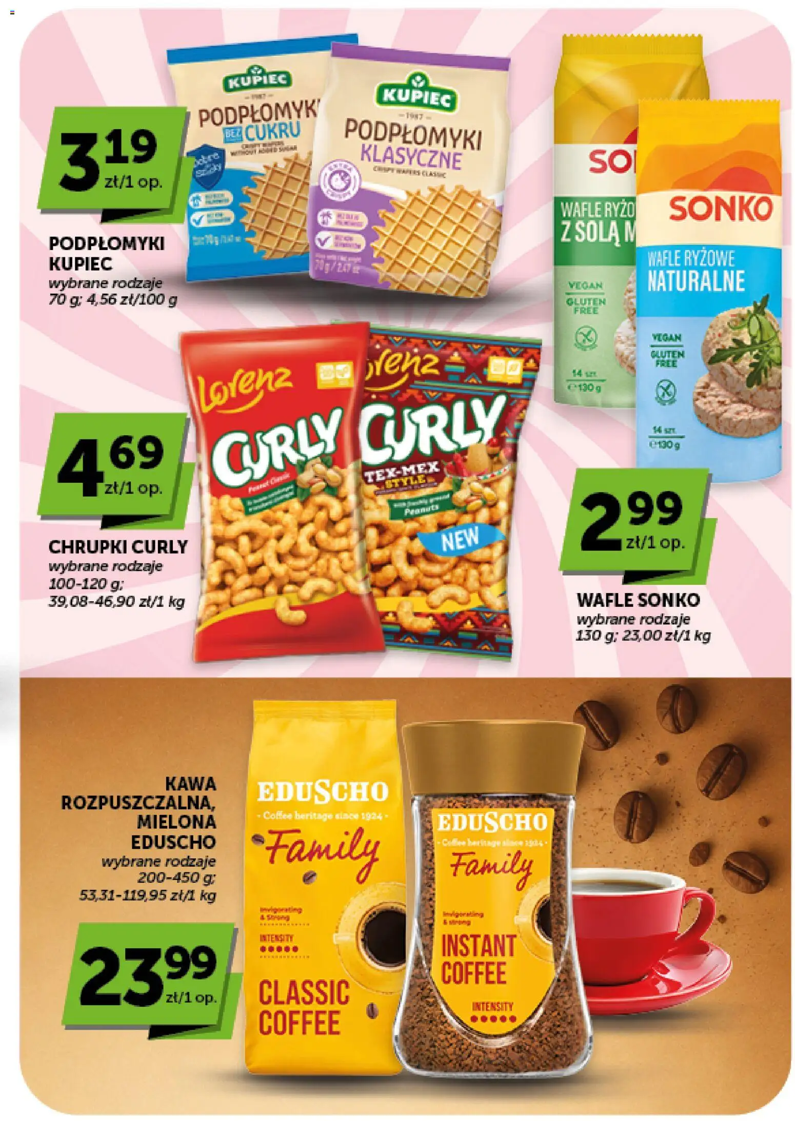 ABC gazetka od 10.09.2026 | Strona: 25 | Produkty: Wafle, Chrupki, Wafle ryżowe, Kawa