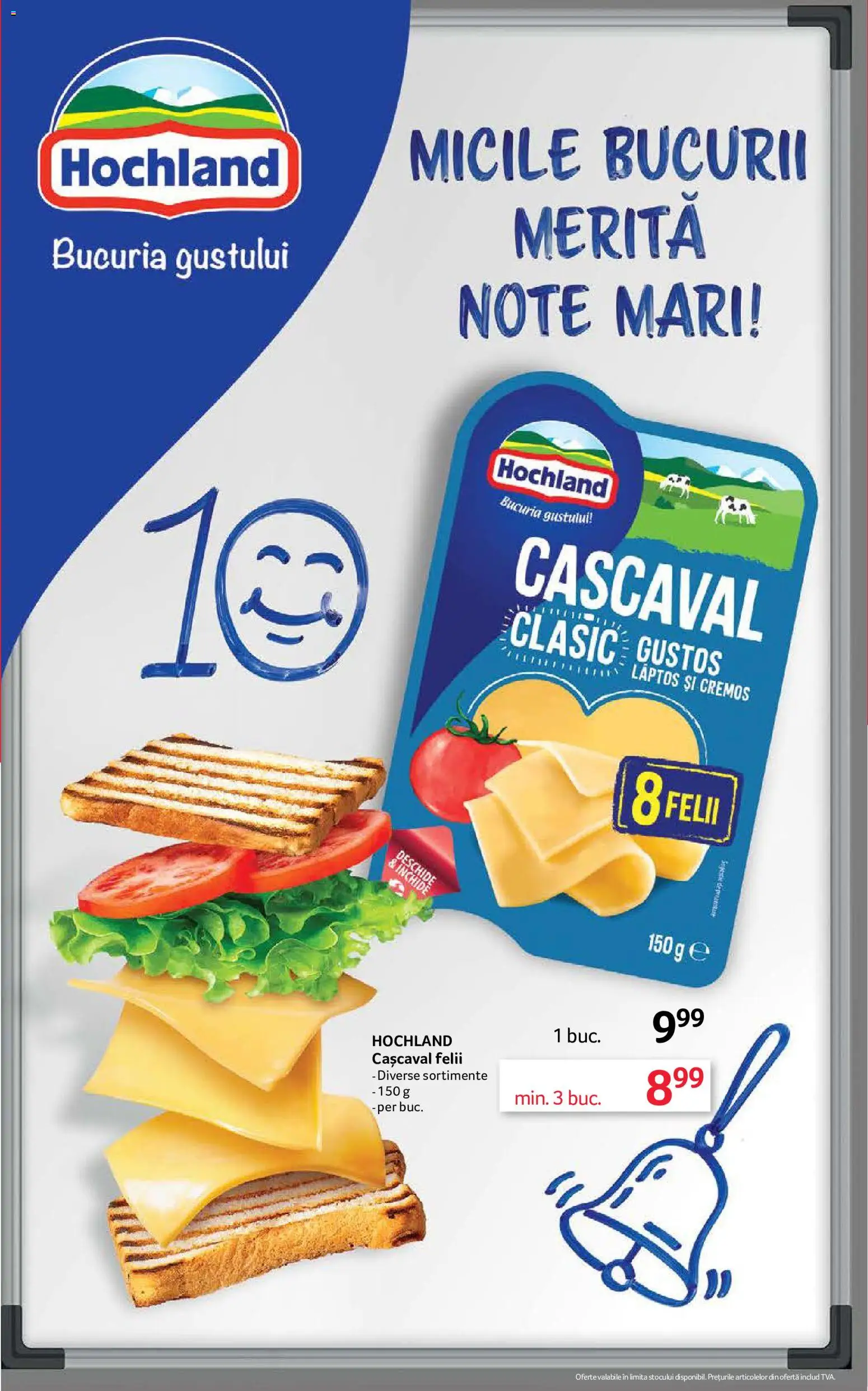 Noul catalog Selgros – valabil de la 04.09.2026 | Pagină: 12 | Produse: Cașcaval, Hochland