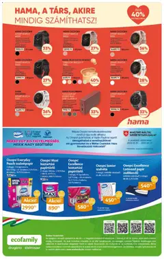 EcoFamily akciós újság - amely érvényes a következő dátumtól: 07.05.2026 | Oldal: 20 | Termékek: Powerbank, Papírtörlő, Smartwatch, Okosóra