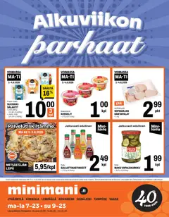 Minimani-mainoslehti voimassa 03/08/2026 alkaen