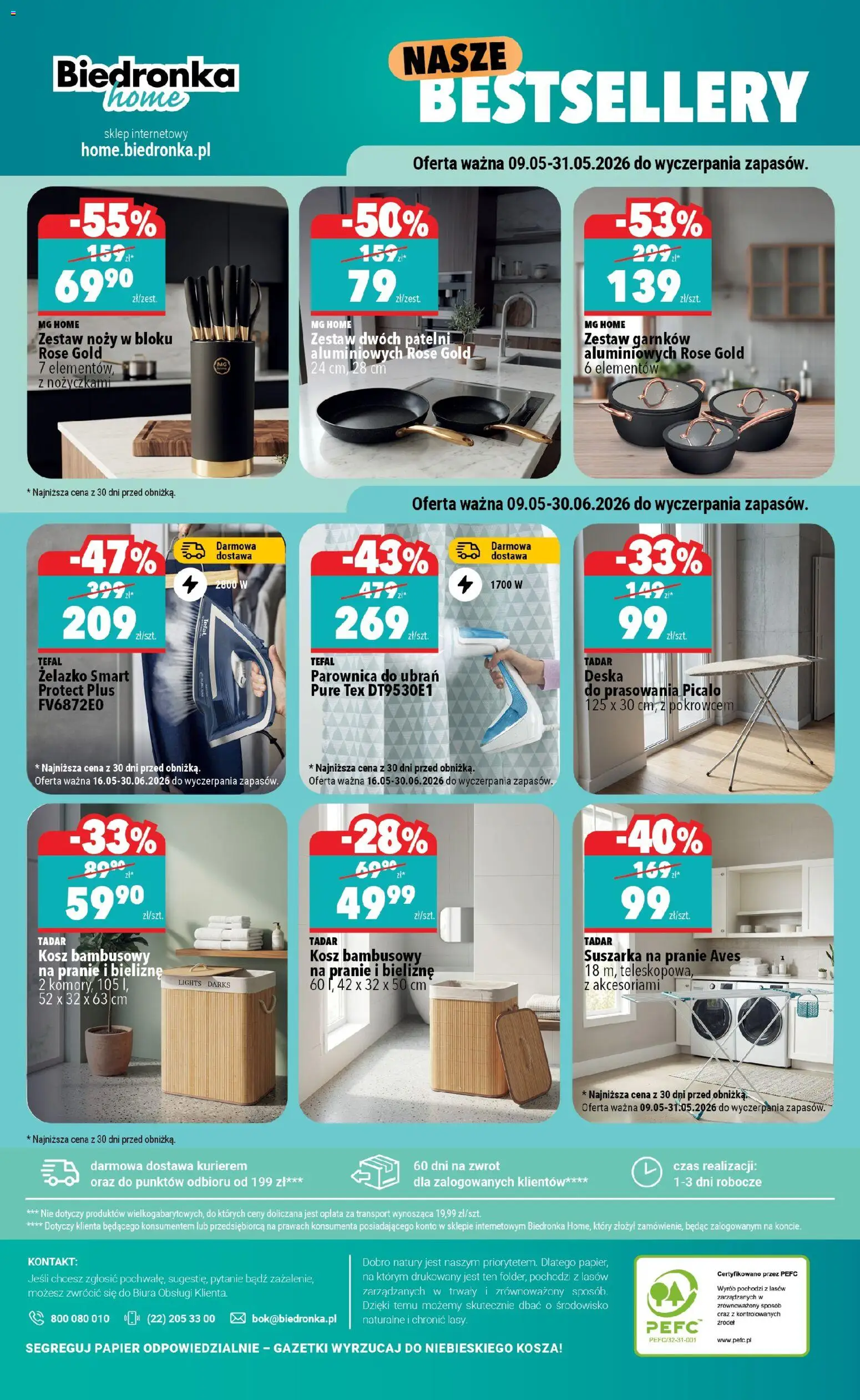 Biedronka Polsko leták - Home od 16.05.2026 | Strana: 6 | Produkty: Tefal
