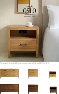 Pré-visualização El Corte Ingles folheto Coleções válido de 30/10/2026 | Página: 18 | Produtos: Porta, USB, Mesa de cabeceira, Mesa