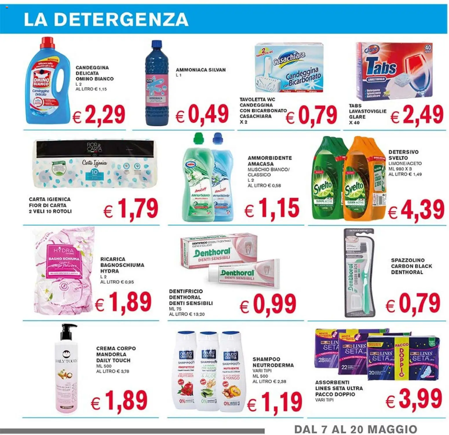 Volantino Coal del 07.05.2026 | Pagina: 11 | Prodotti: Tavoletta wc, Spazzolino, WC, Bagno