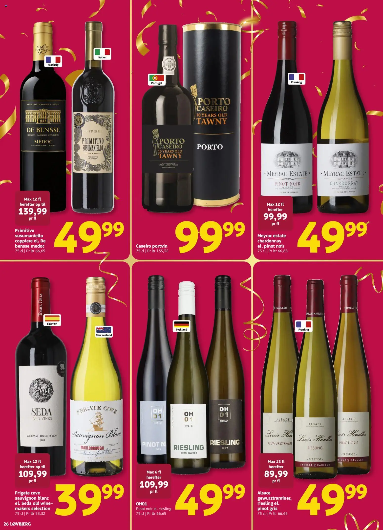Løvbjerg tilbudsavis – gyldig fra 02/10/2026 | Side: 26 | Produkter: Vin