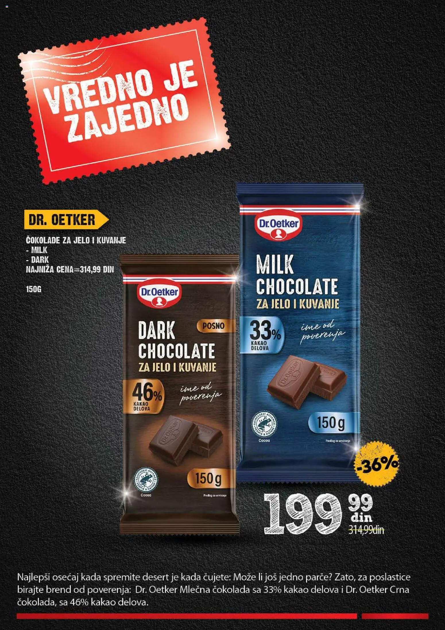 Roda katalog - važi od 26.10.2026 | Strana: 26 | Proizvode: Desert, Kakao, Dr. Oetker, Čokolada