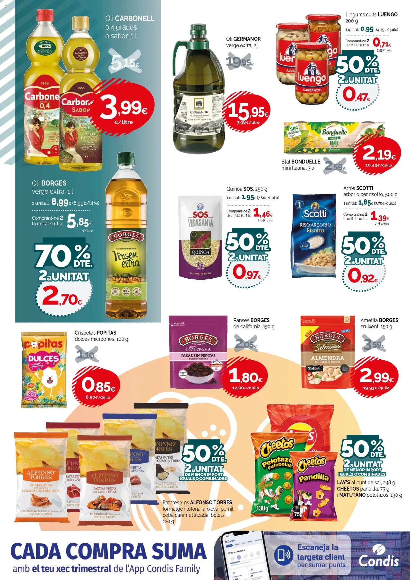 Condis folleto │ válido desde el 16/09/2026 | Página: 14 | Productos: Maíz, Queso, Aceite, Dulces
