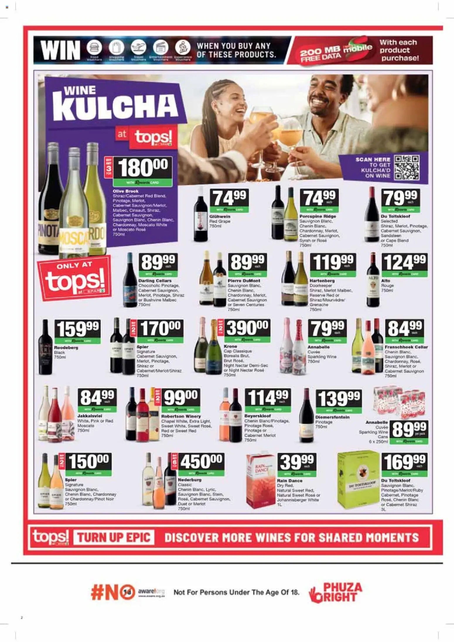 New Tops at Spar catalogue – valid from 22/09/2026 | Page: 2 | Products: Data, Cap, Wine