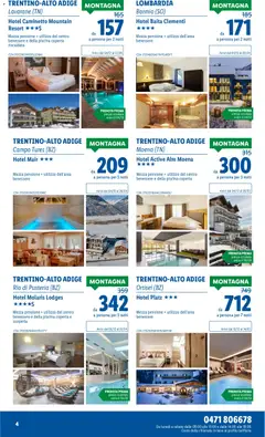 Anteprima del volantino Lidl volantino Viaggi valido a partire dal 07/09/2026 | Pagina: 4 | Prodotti: Piscina, Coperta riscaldata, Coperta