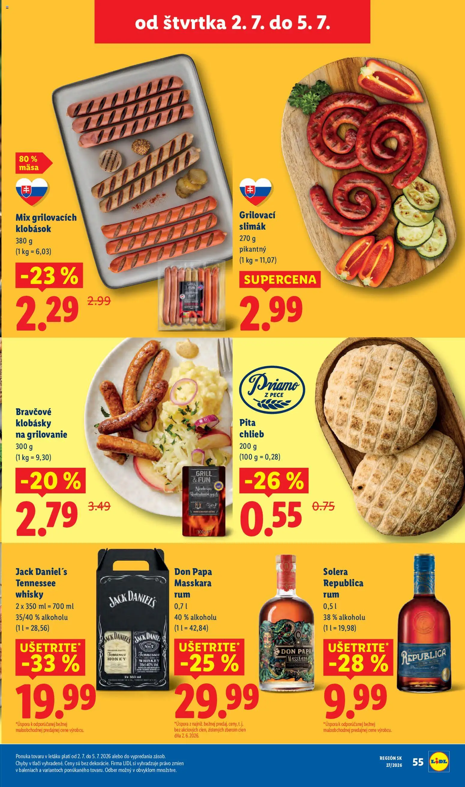 Nové Lidl akcie – leták je platný od 29.06.2026 | Strana: 67