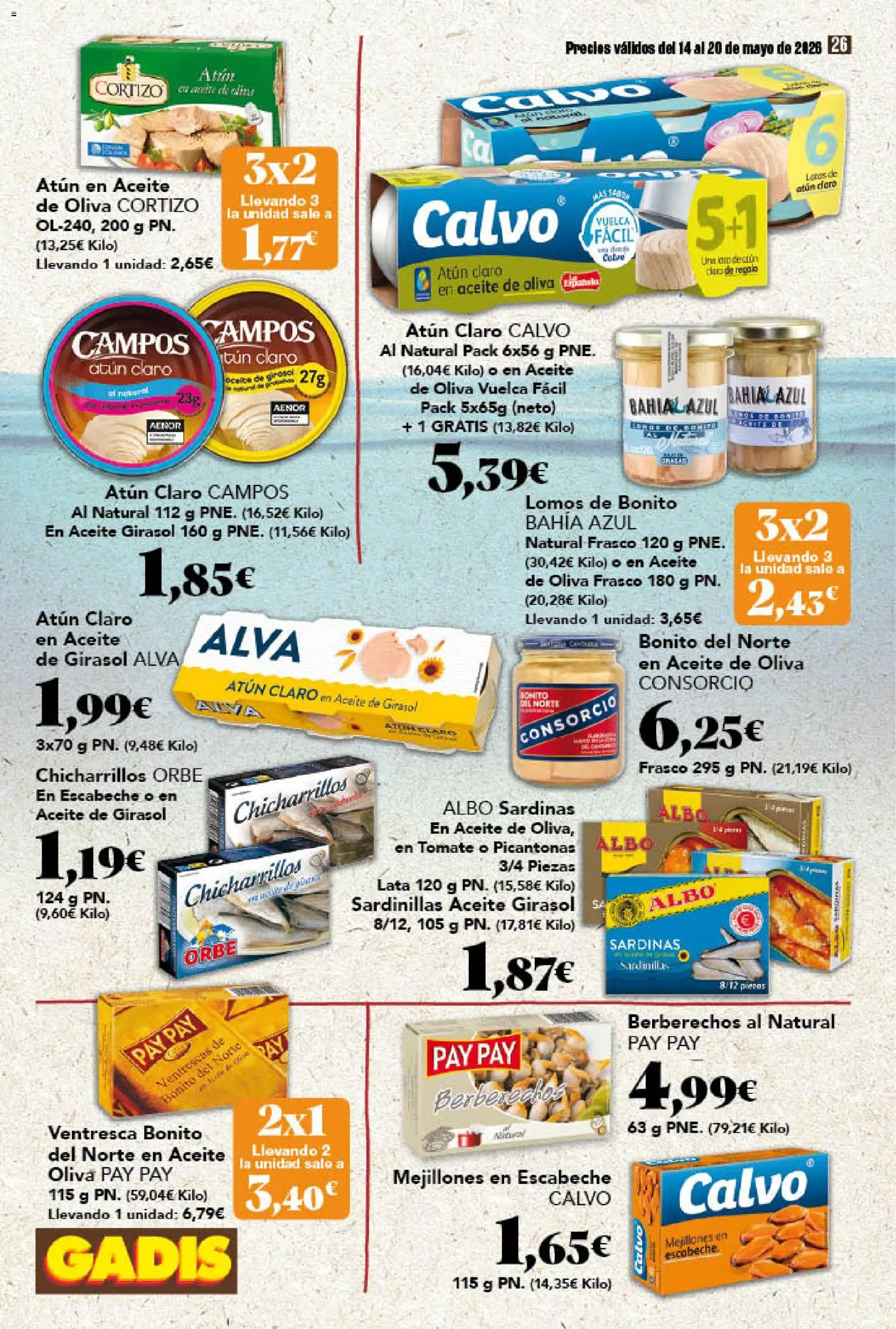 Gadis folleto │ válido desde el 14.05.2026 | Página: 26