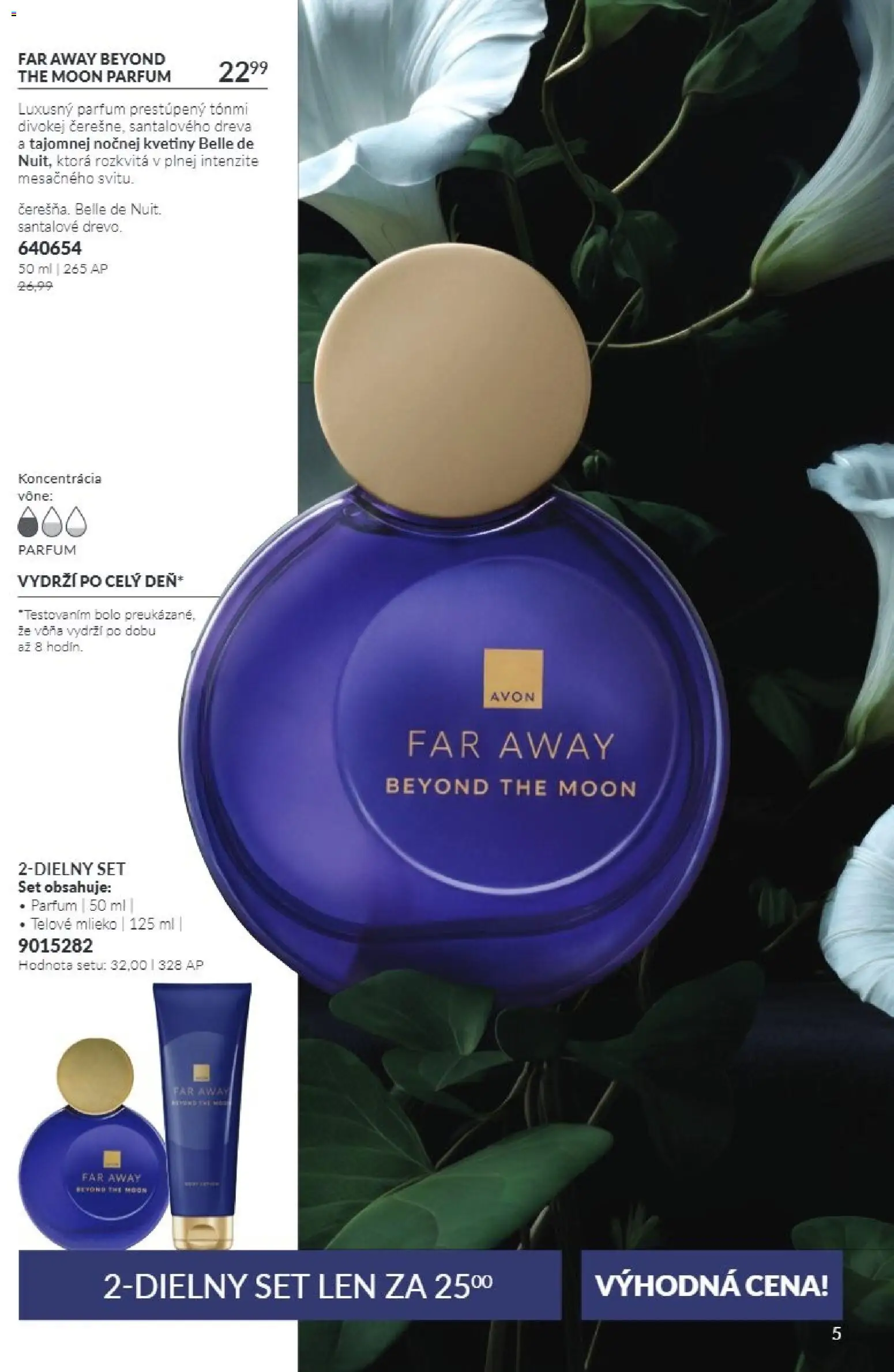 Nové Avon akcie – leták je platný od 01.10.2026 | Strana: 5 | Produkty: Mlieko, Telové mlieko