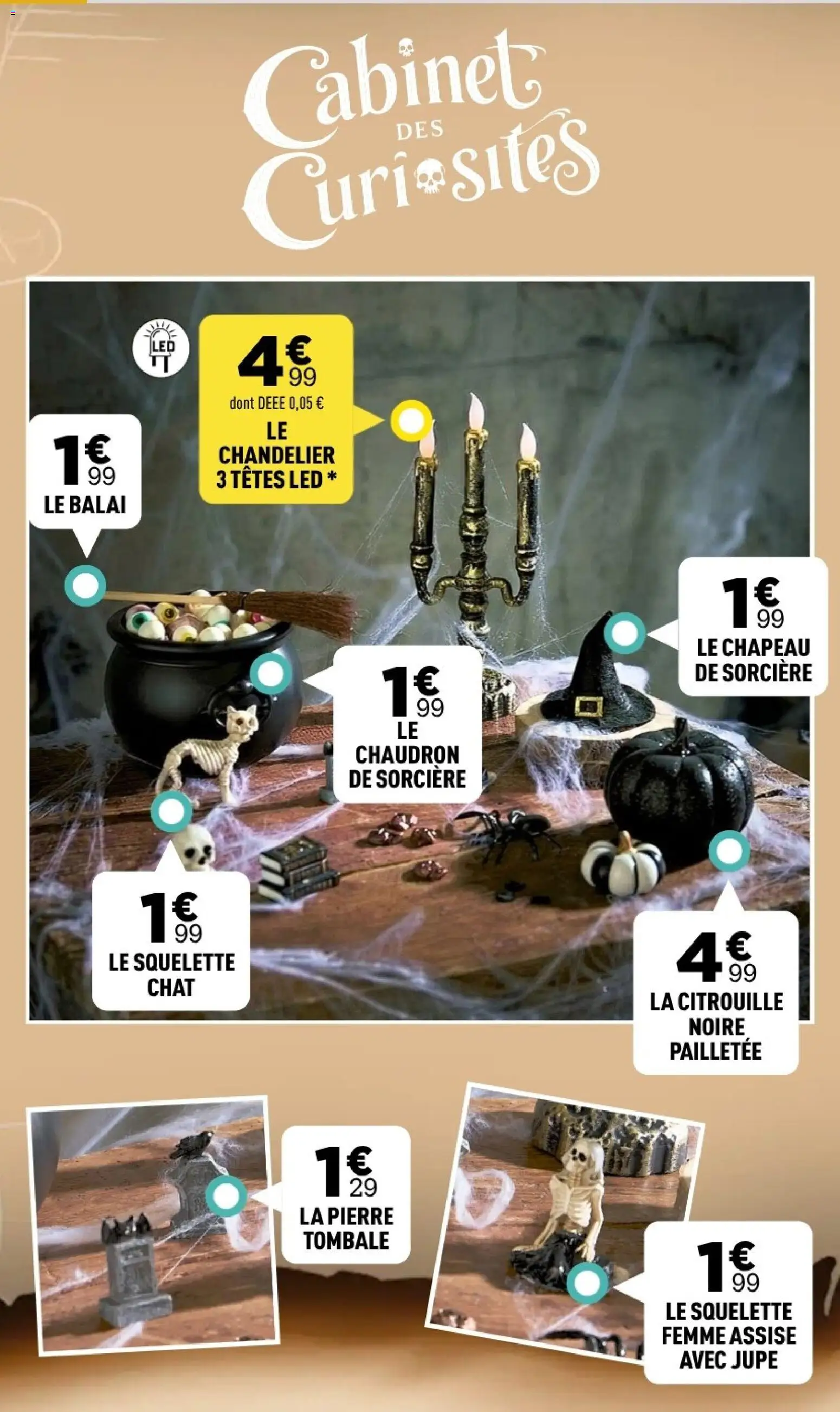 {H1} | Page: 8 | Produits: Citrouille, Balai, Jupe, Chapeau
