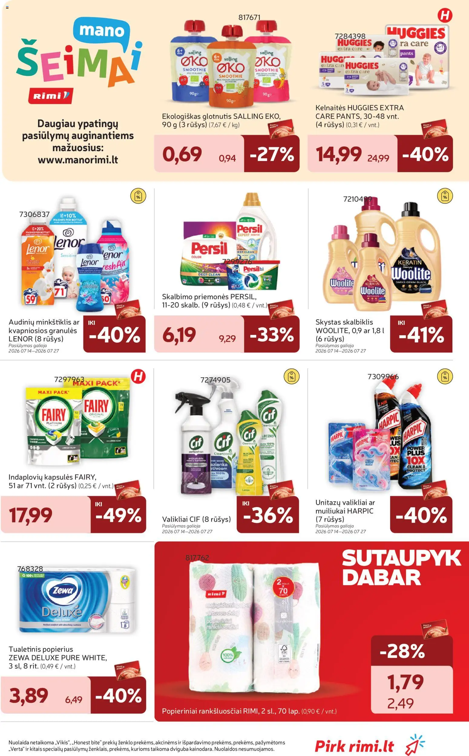 Rimi akcijos nuo 2026.07.21 | Puslapis: 29