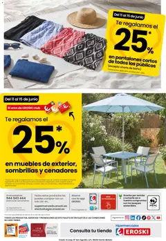 Vista previa Eroski Oh! OFERTA Málaga válido desde el 11/06/2026 | Página: 50 | Productos: Pantalones, Té, Muebles, Baño