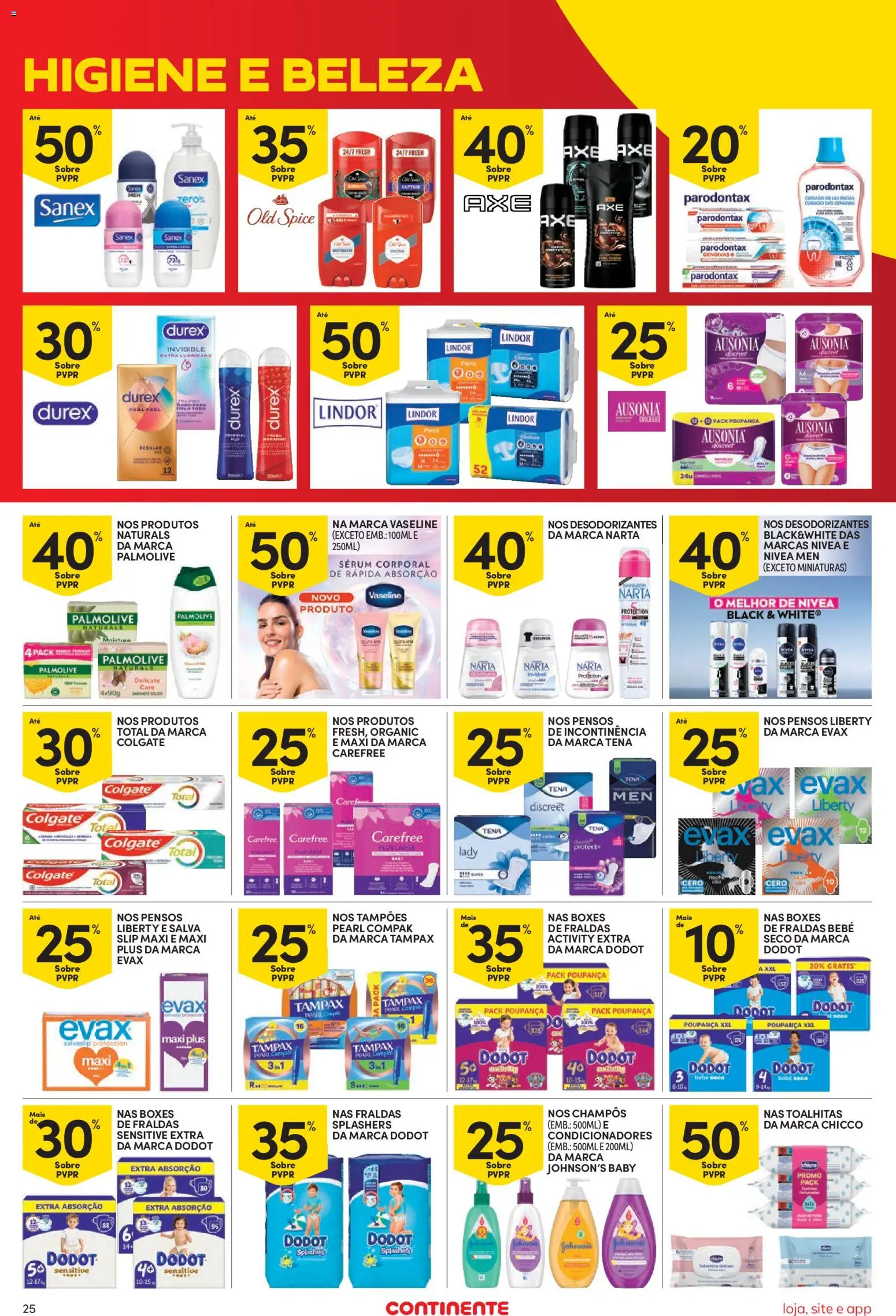 Continente Semanal Continente Bom Dia │ válido de 07/07/2026 | Página: 27 | Produtos: Fraldas, Sérum