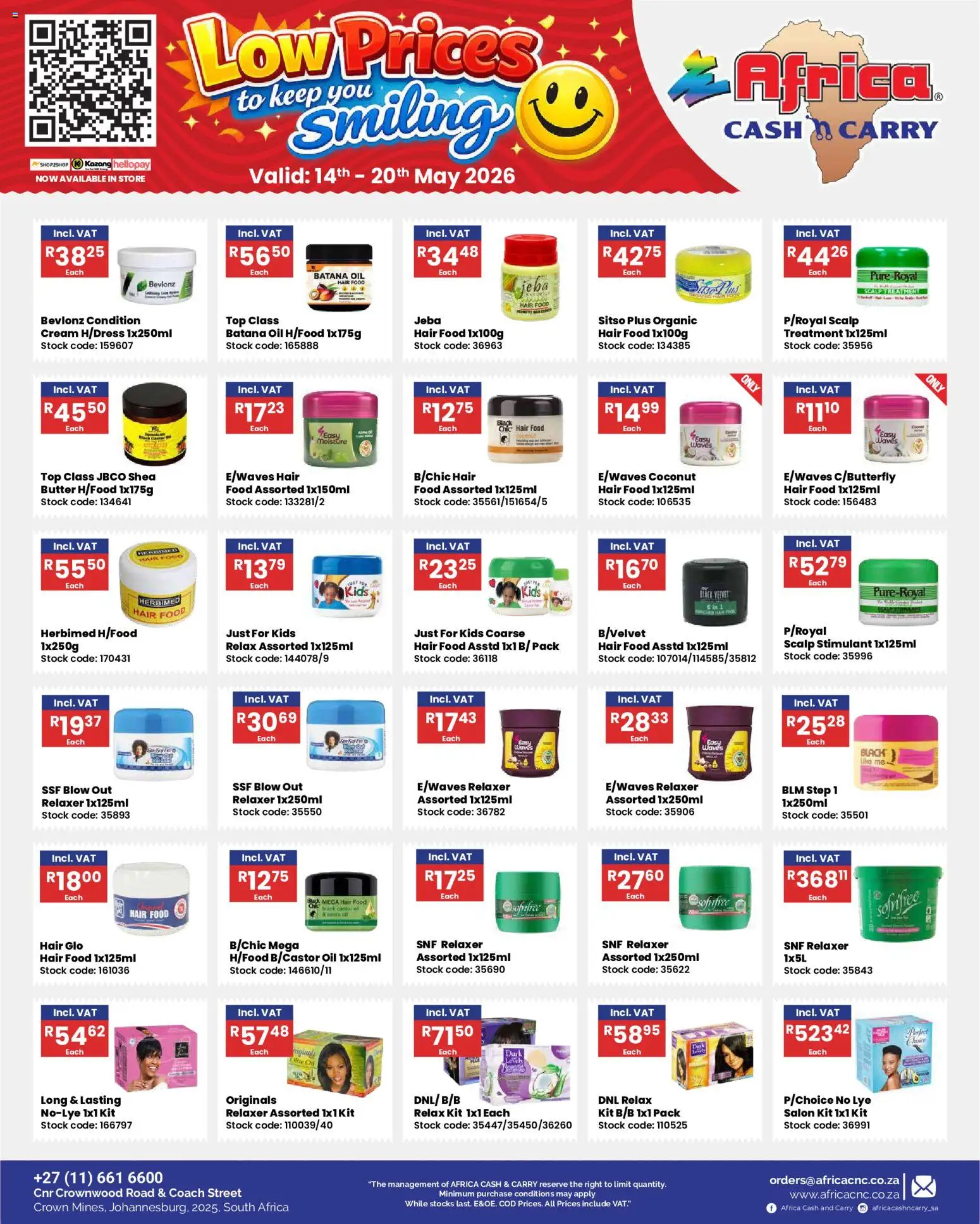 New Africa Cash & Carry catalogue – valid from 14.05.2026 | Page: 3