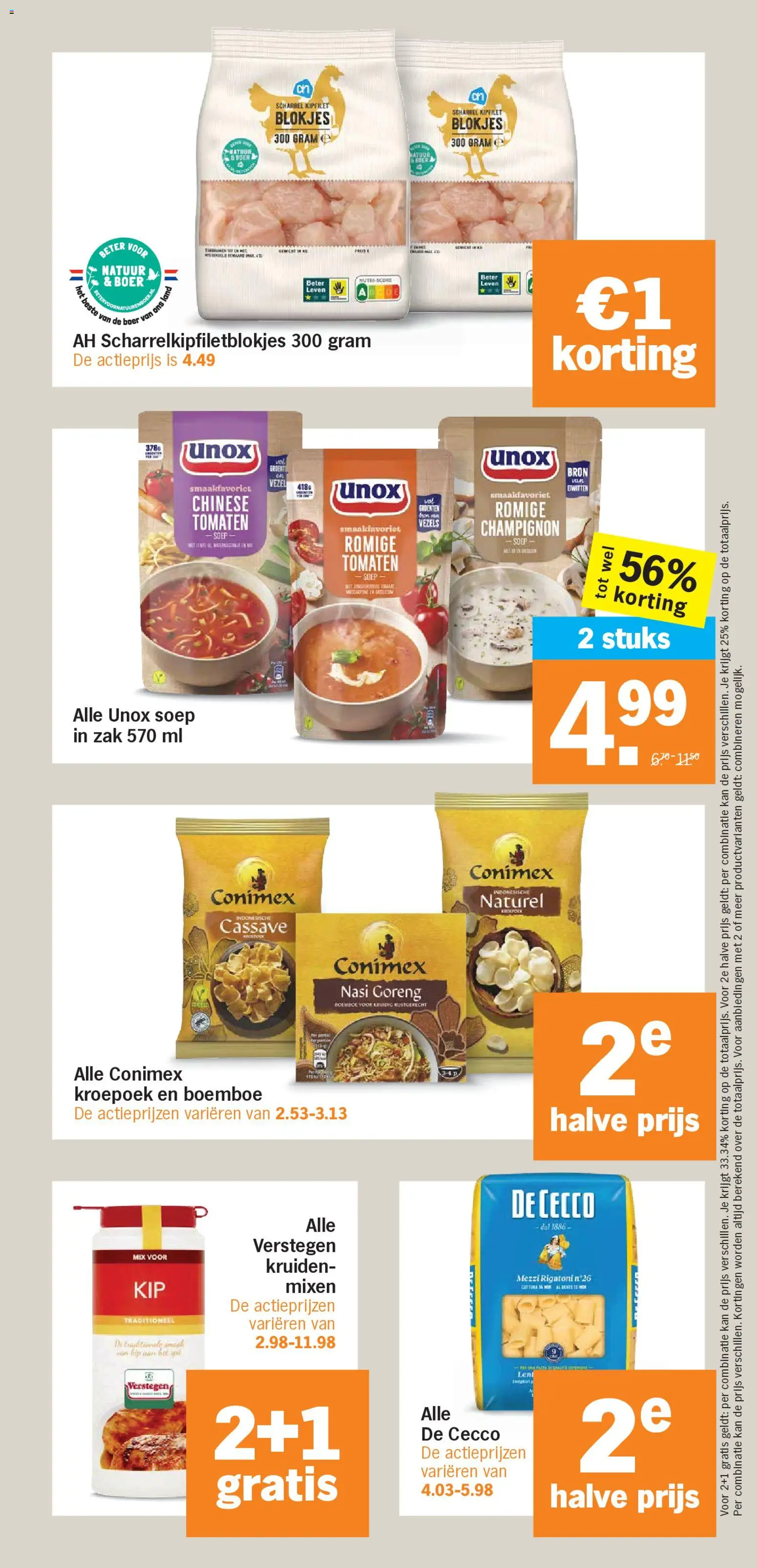 {H1} | Pagina: 20 | Producten: Champignon, Kan, Pasta, Zak