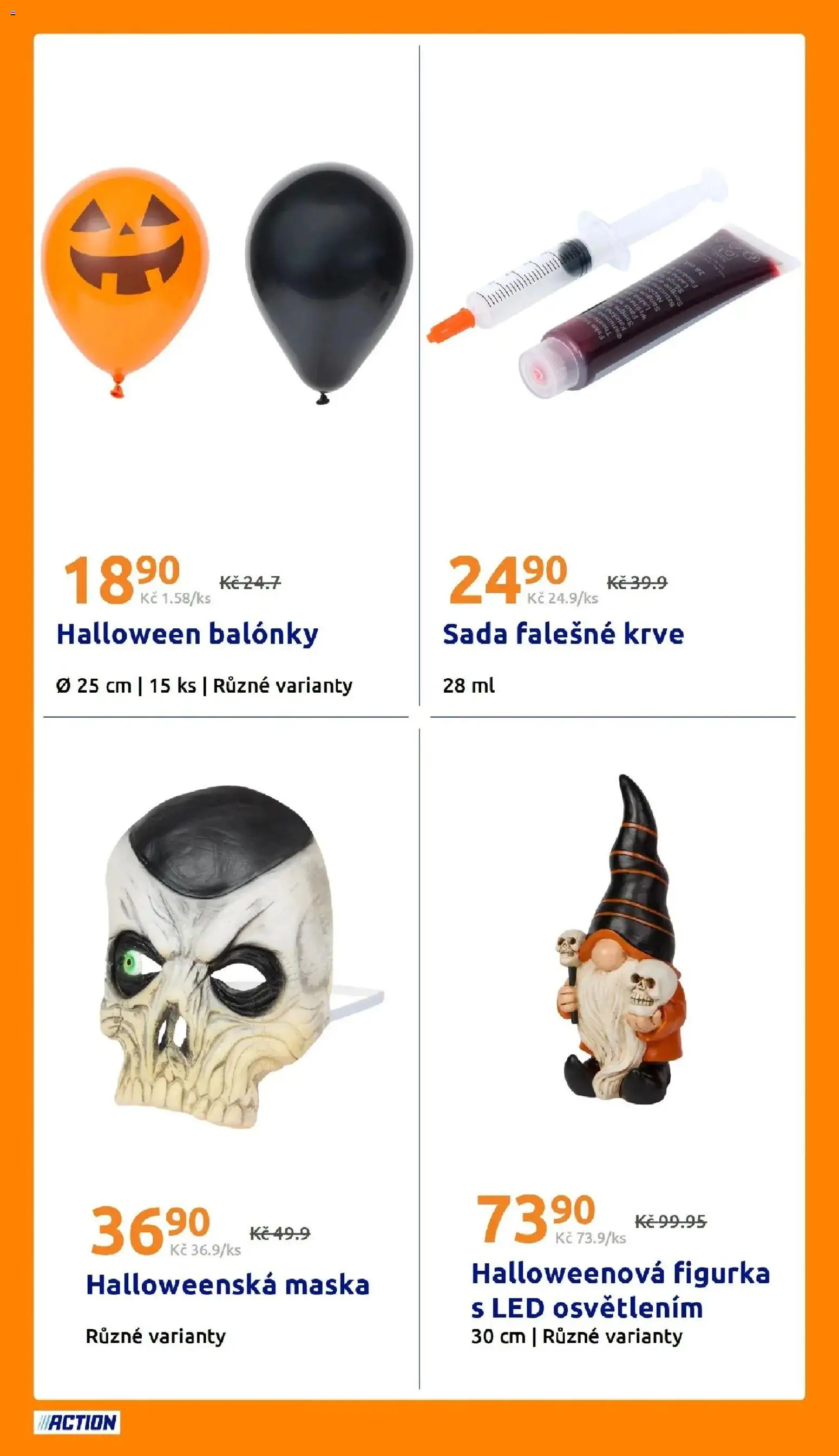 Action leták od 28.10.2026 - Akční leták online | Strana: 29 | Produkty: Balonky, LED, Maska