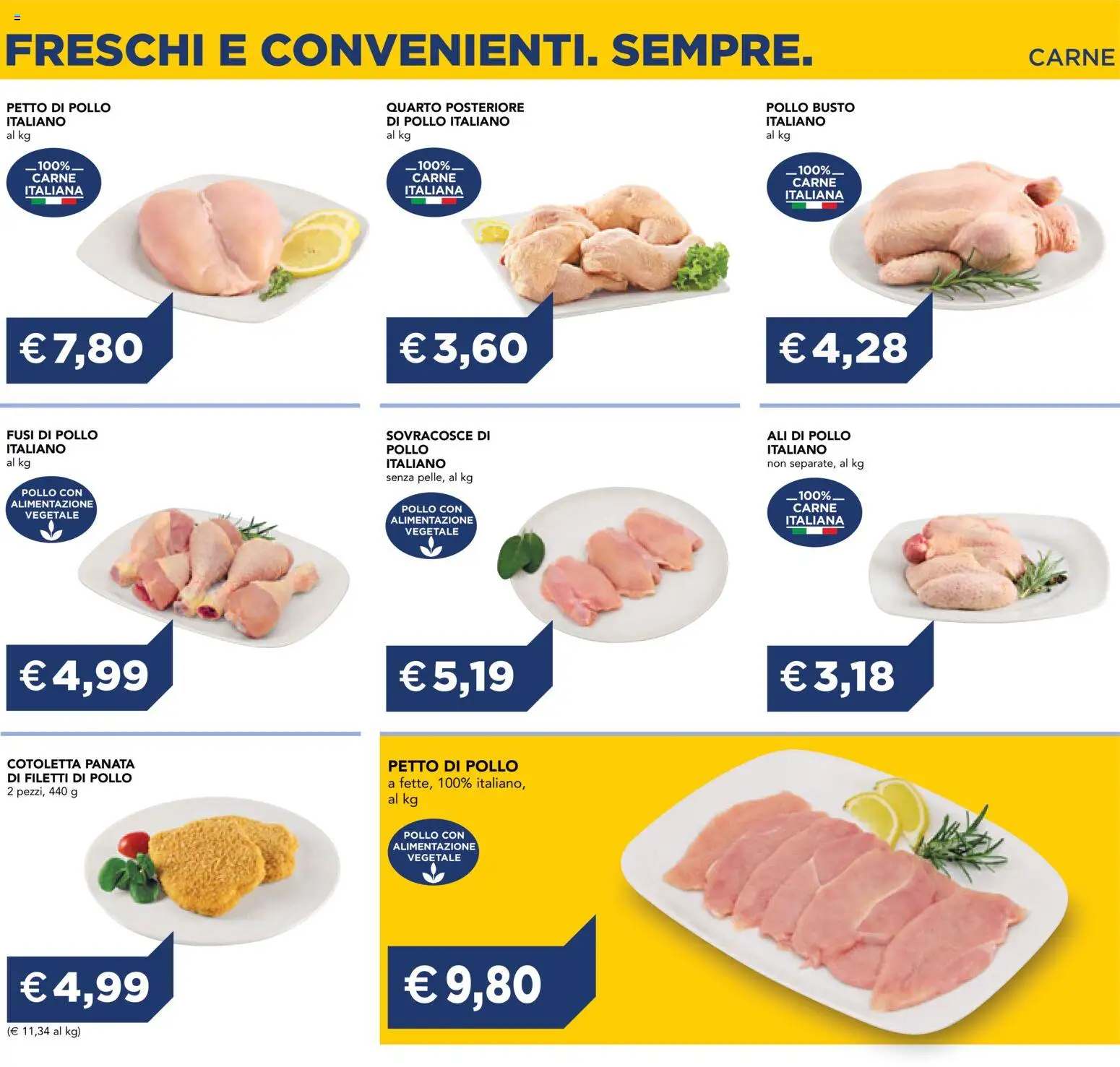 Volantino Esselunga S del 01/07/2026 | Pagina: 5 | Prodotti: Petto di Pollo, Pollo