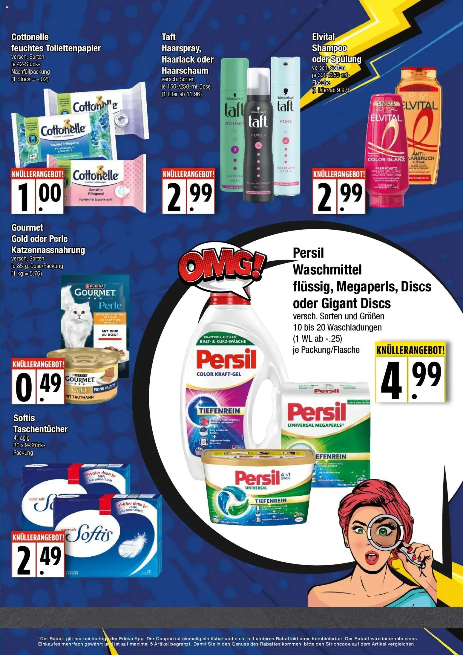 Edeka Prospekt Hamburg (ab 21.09.2026) » Angebote Online | Seite: 5 | Produkte: Taschentücher, Mars, Persil, Toilettenpapier