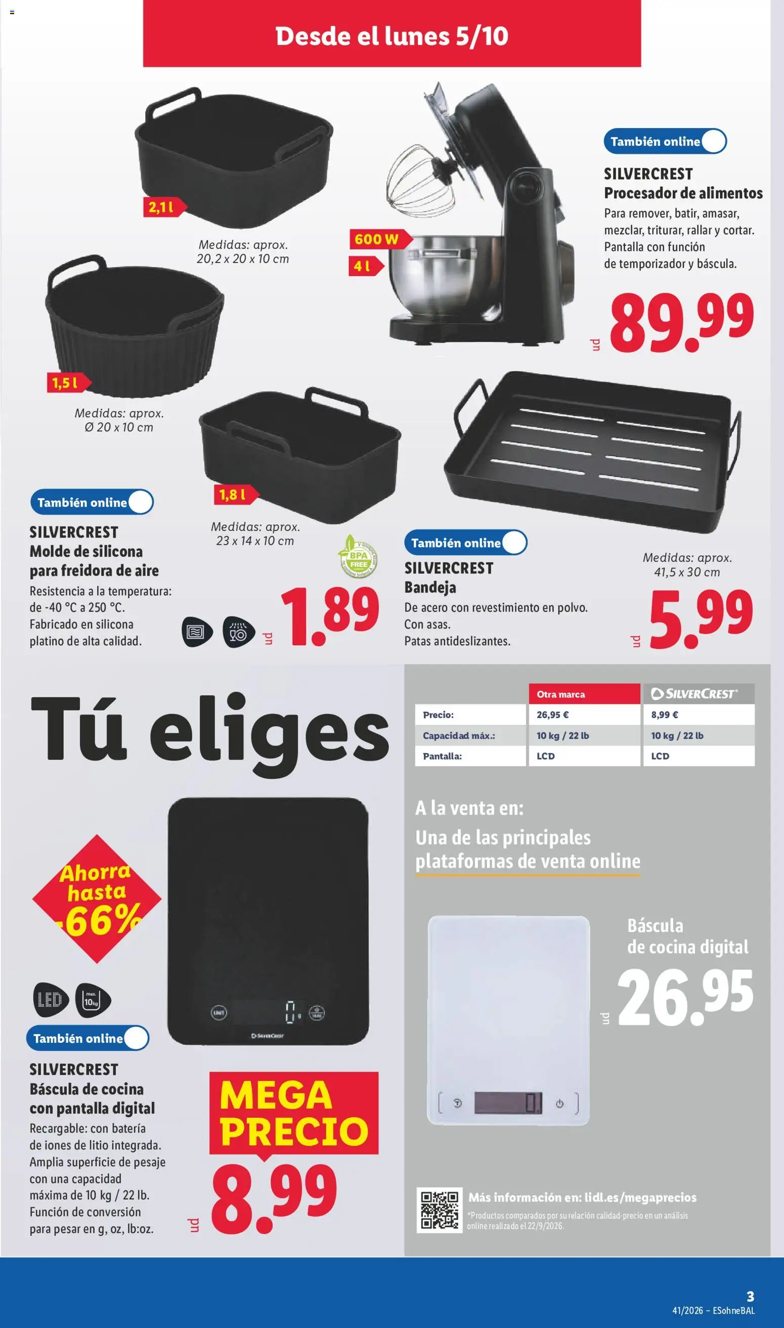 Lidl folleto de bazar │ válido desde el 05/10/2026 | Página: 7