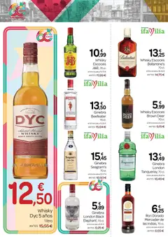Vista previa Supermercados El Jamón folleto válido desde el 25/06/2026 | Página: 8 | Productos: Ron, Jamón, Ginebra, Whisky