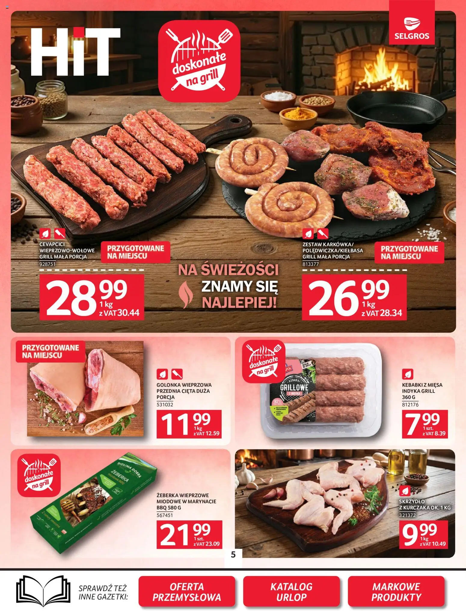 Selgros cash&carry gazetka od 18.06.2026 | Strona: 5 | Produkty: Grill, Golonka wieprzowa