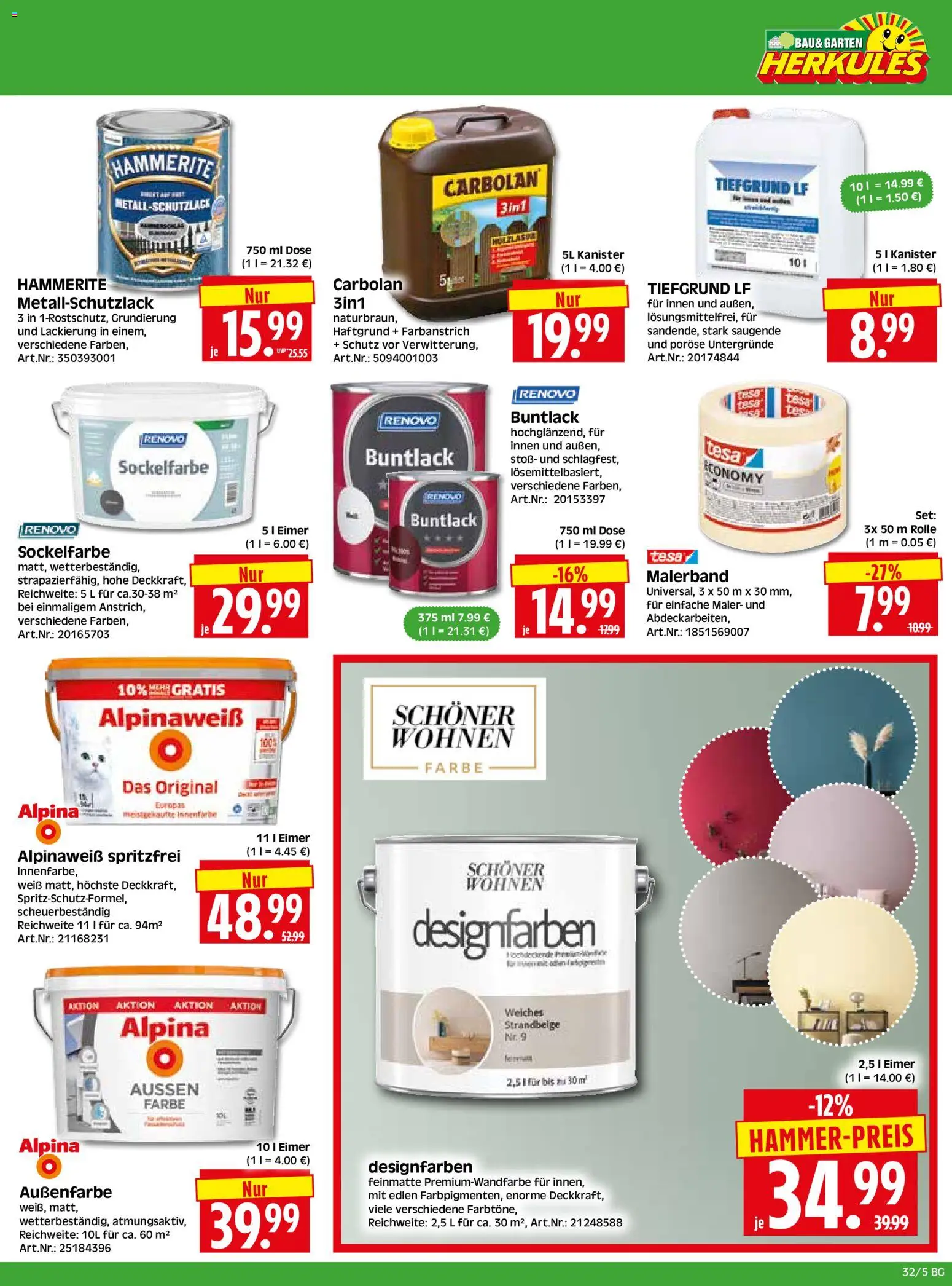 HERKULES Bau & Garten – gültig ab 03.08.2026 | Seite: 5