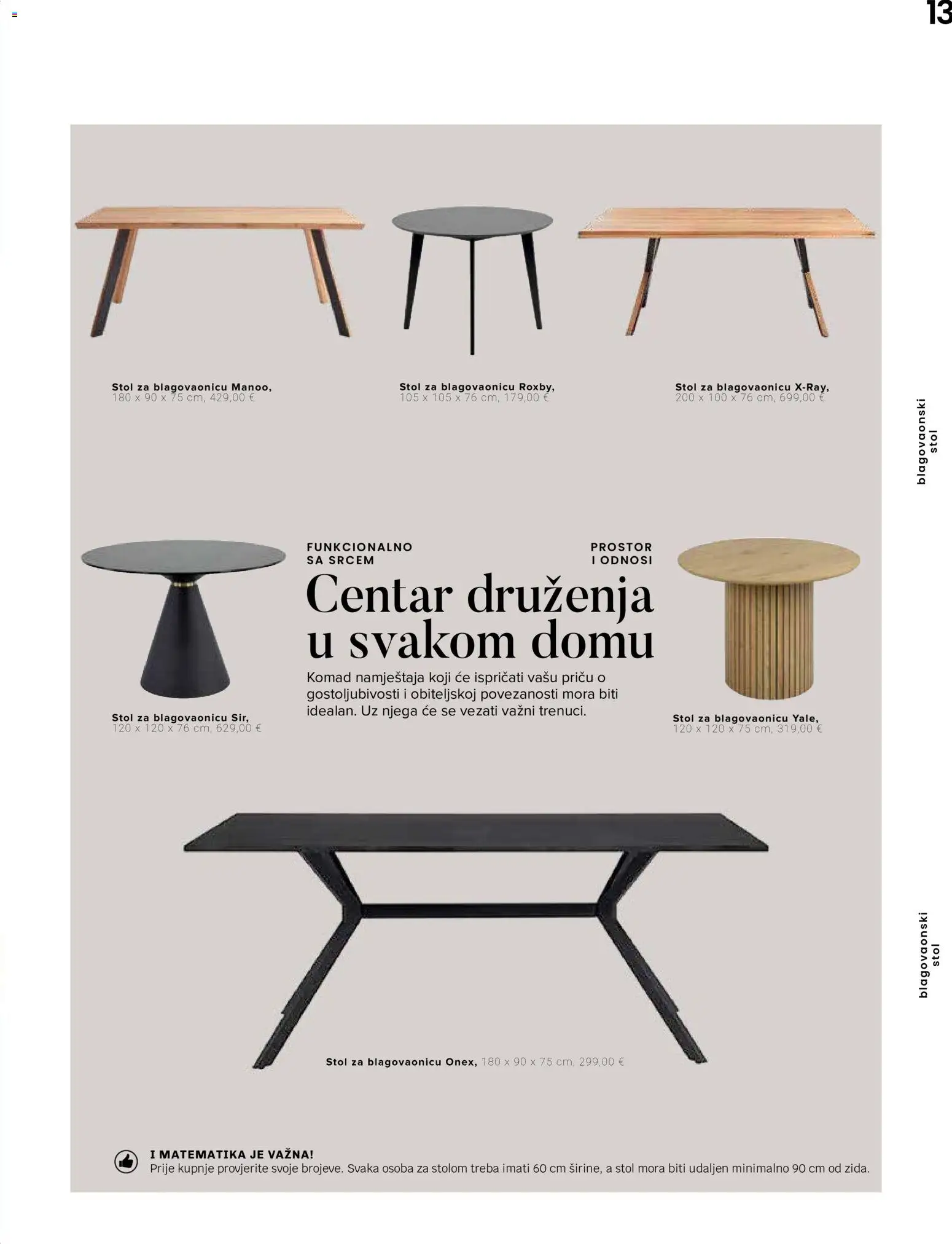 Lesnina katalog | vrijedi od 10.09.2026 | Stranica: 13 | Proizvodi: Stol
