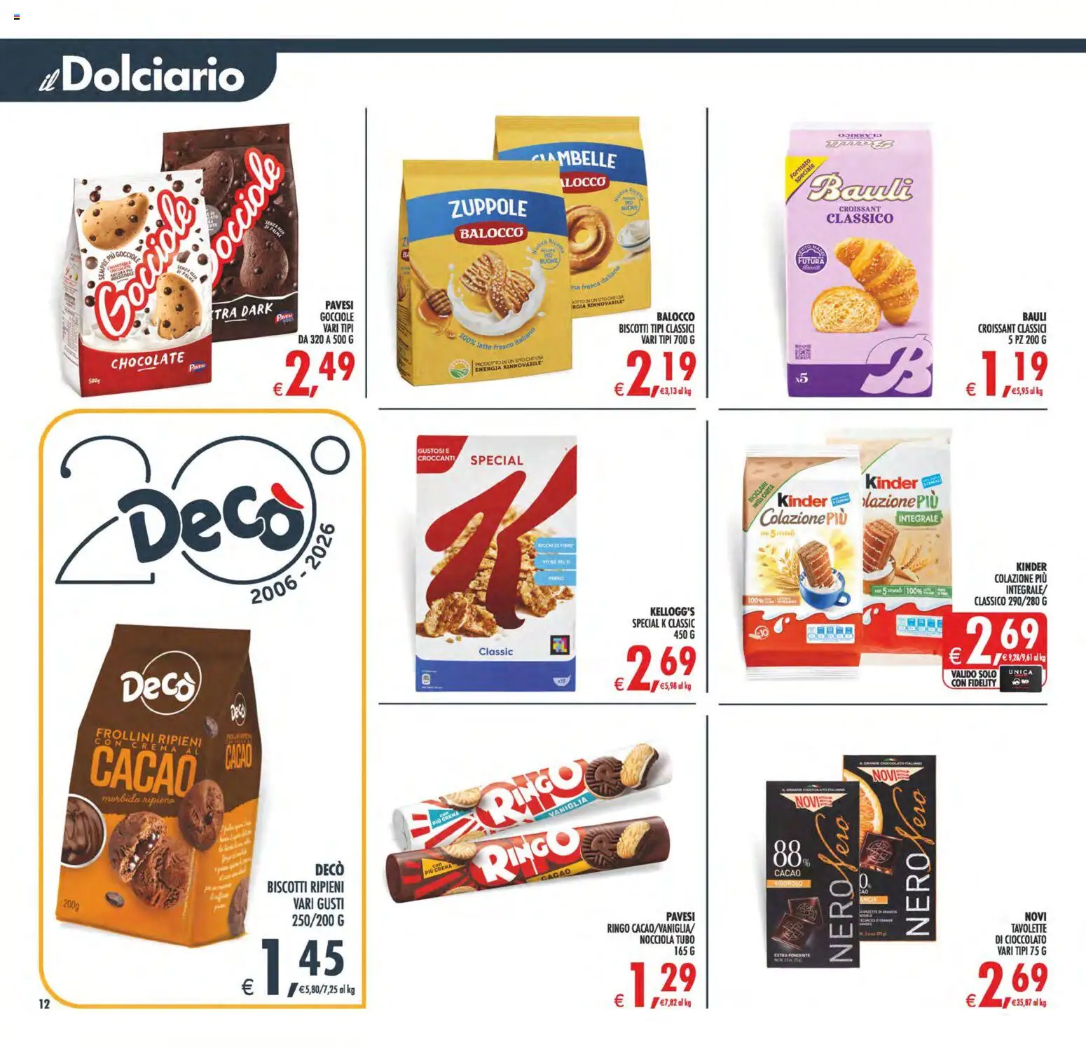 Volantino Decò del 13/10/2026 | Pagina: 12