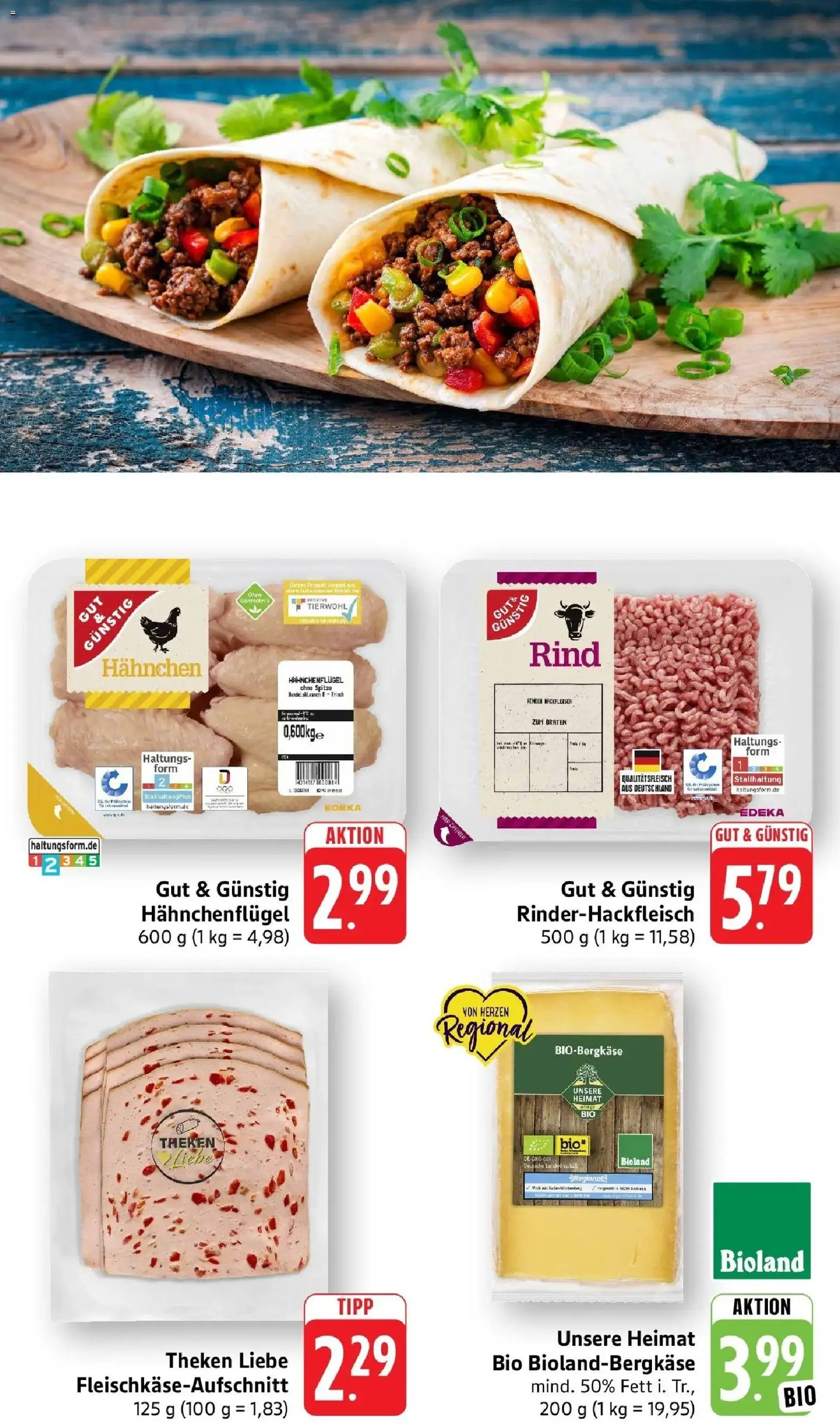 Edeka Prospekt Gengenbach – gültig ab 28.09.2026 | Seite: 3 | Produkte: Hahnchen, Hackfleisch