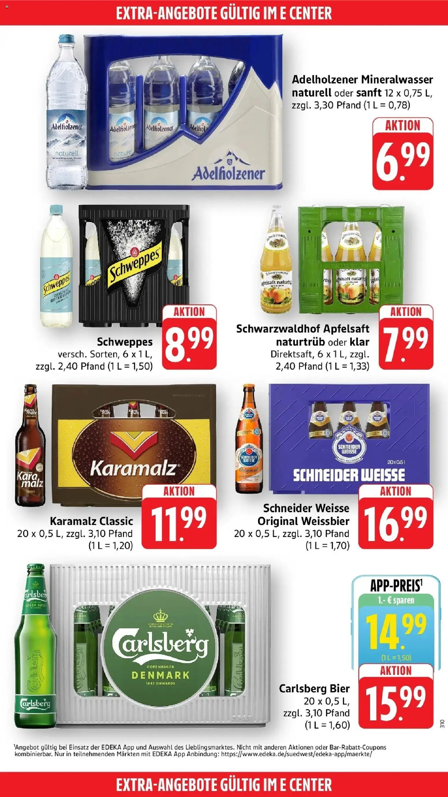 Edeka Prospekt Heilbronn (ab 07.09.2026) » Angebote Online | Seite: 46 | Produkte: Bier, Weißbier, Adelholzener, Mineralwasser