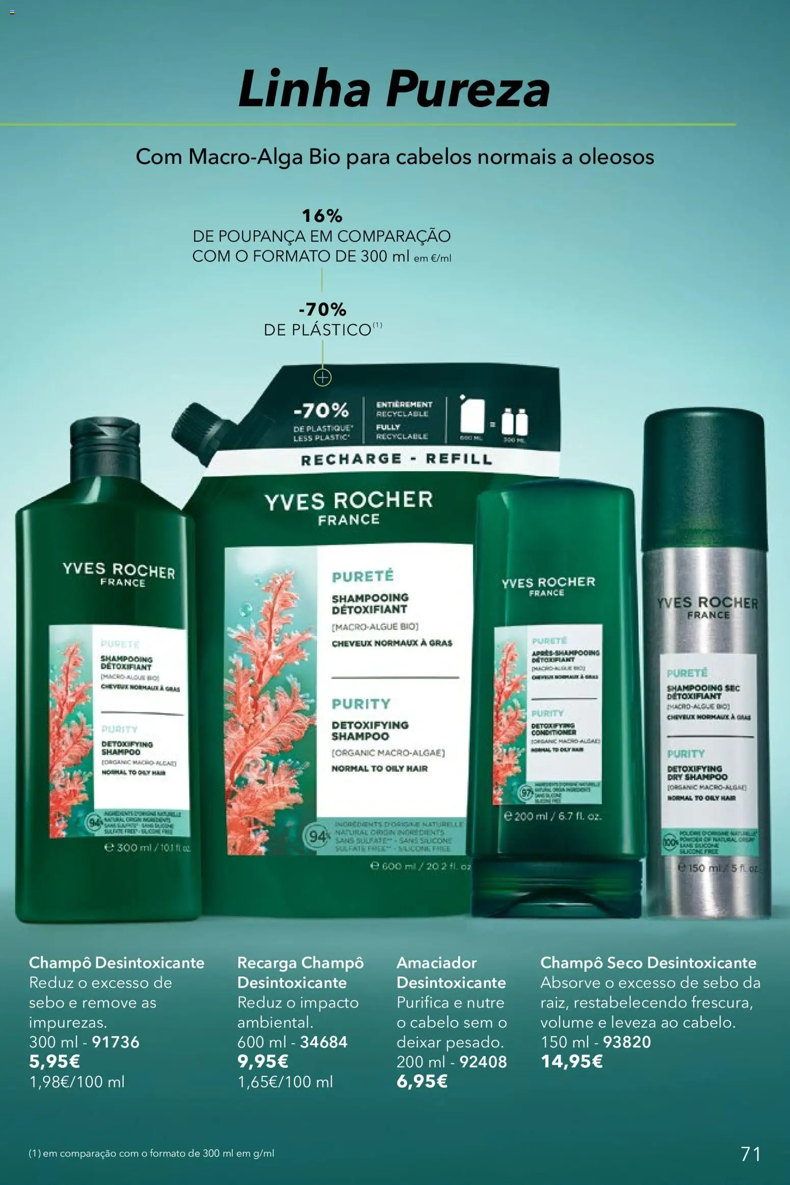Yves Rocher catálogo 8 │ válido de 03.06.2026 | Página: 71 | Produtos: Shampoo