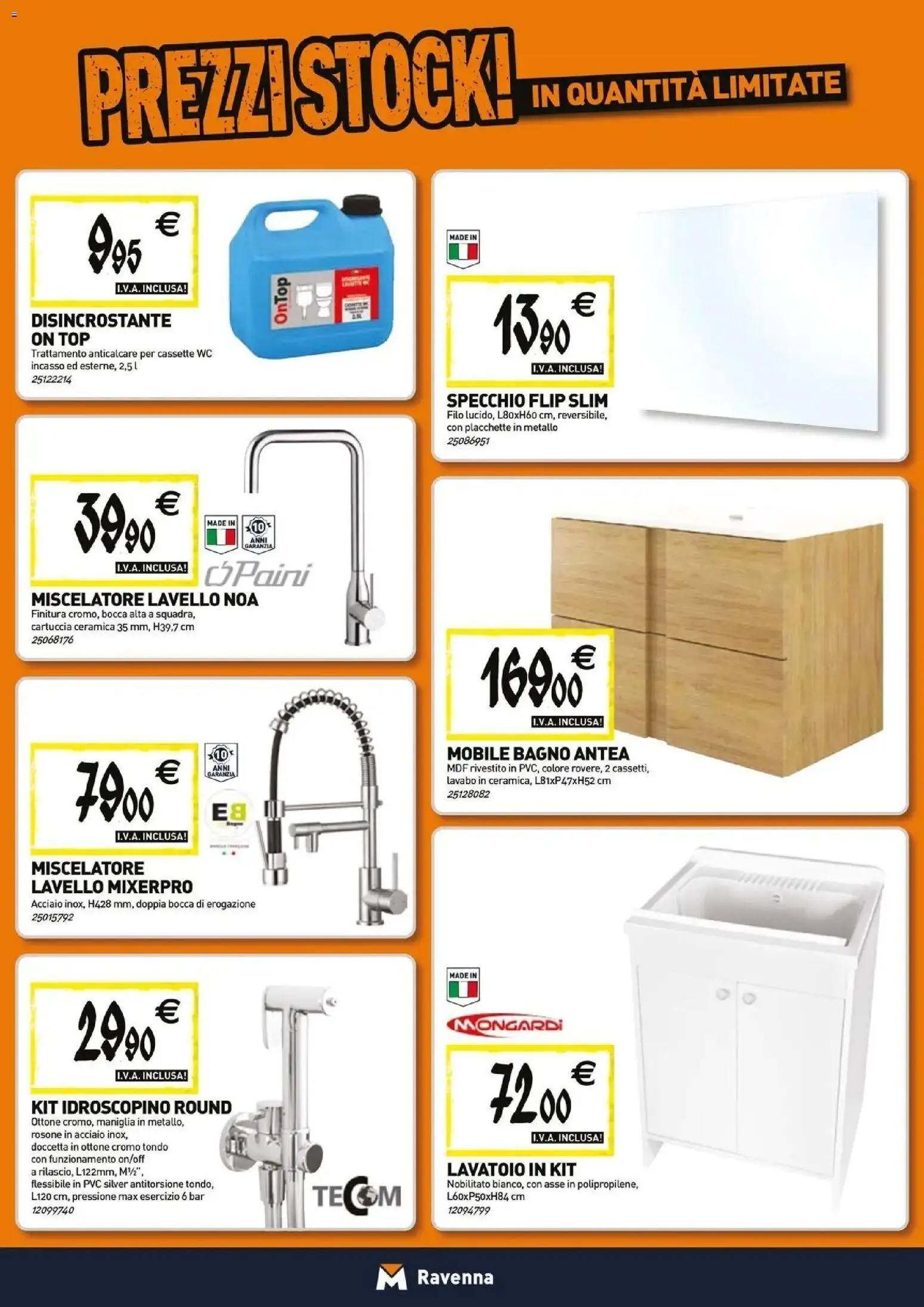 Volantino TECNOMAT del 26.03.2026 | Pagina: 5 | Prodotti: Anticalcare, Top, Bagno, Specchio