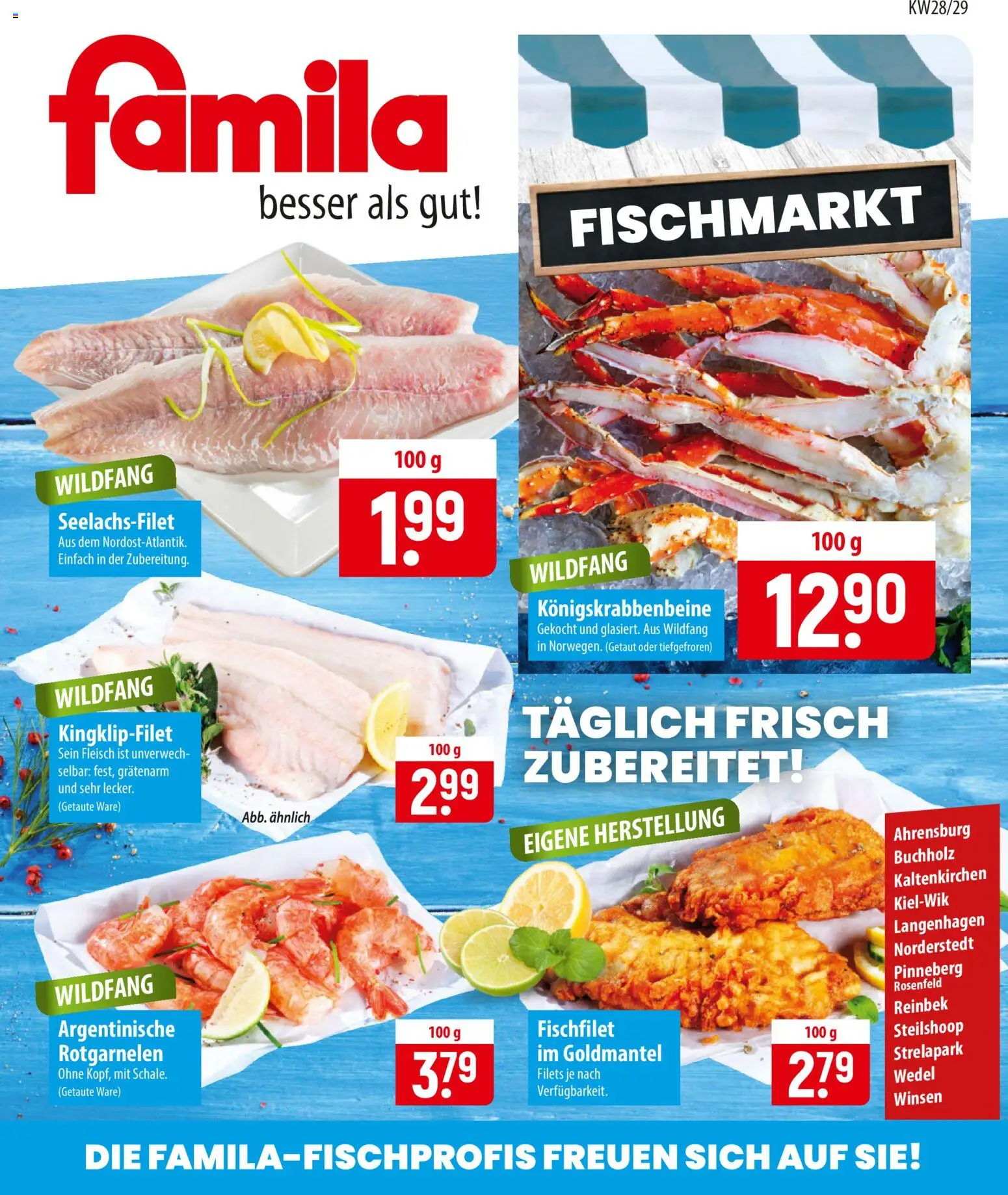 Famila  Fischmarkt – gültig ab 06.07.2026 | Seite: 1 | Produkte: Fleisch